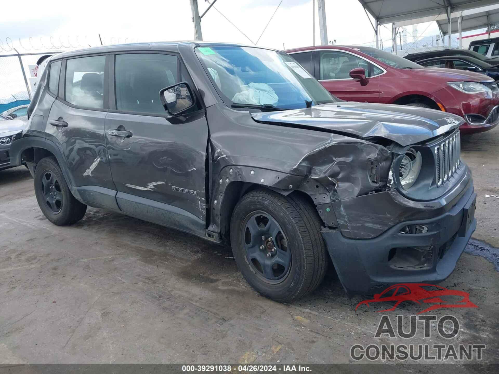 JEEP RENEGADE 2016 - ZACCJAAT4GPE33317