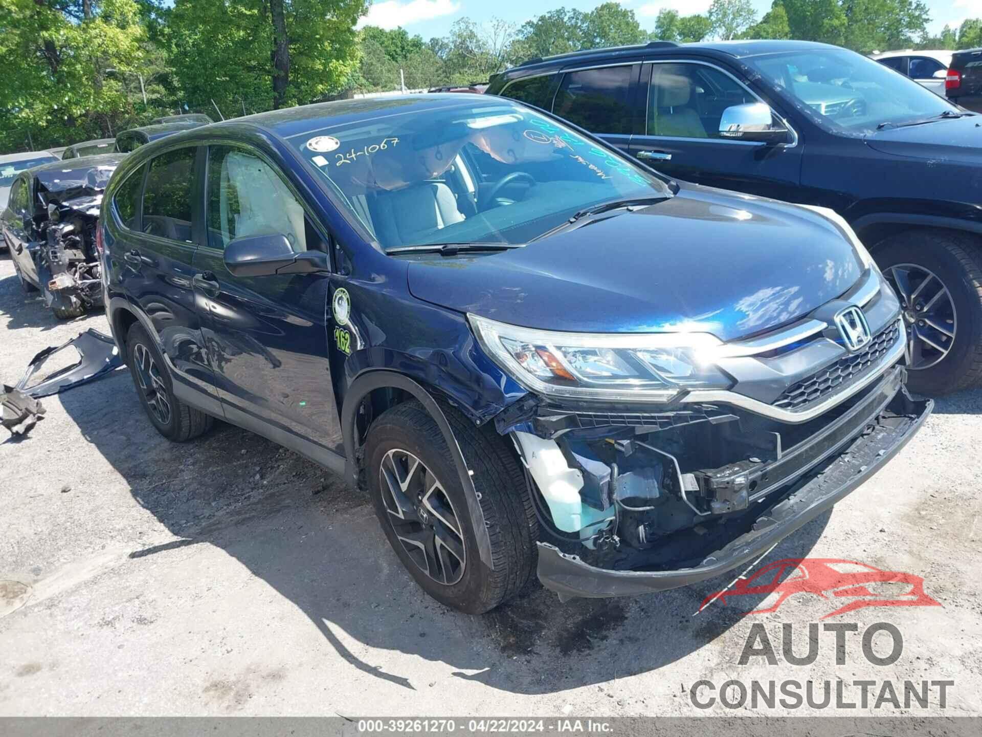 HONDA CR-V 2016 - 2HKRM3H48GH514826