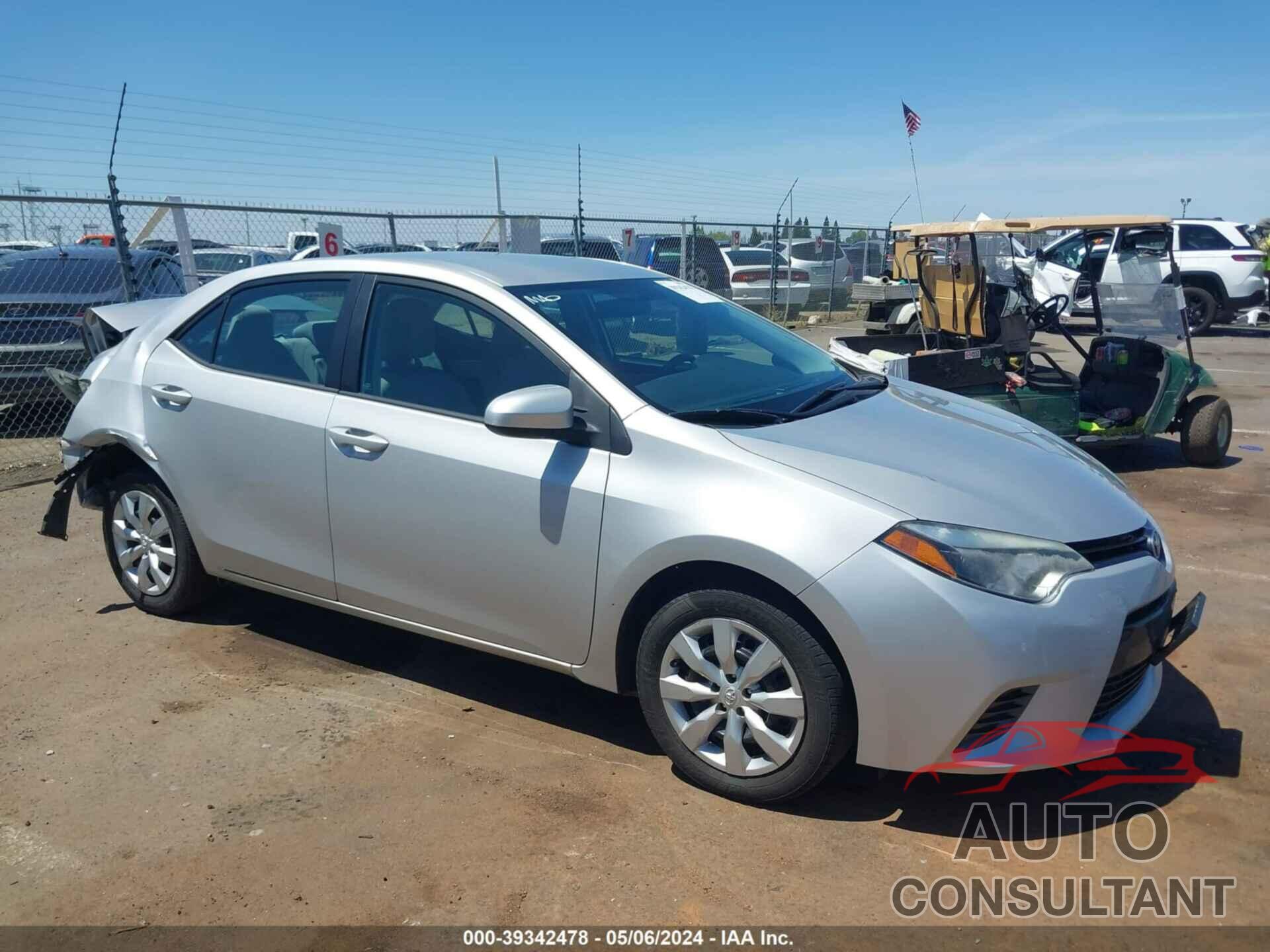TOYOTA COROLLA 2016 - 5YFBURHEXGP526119