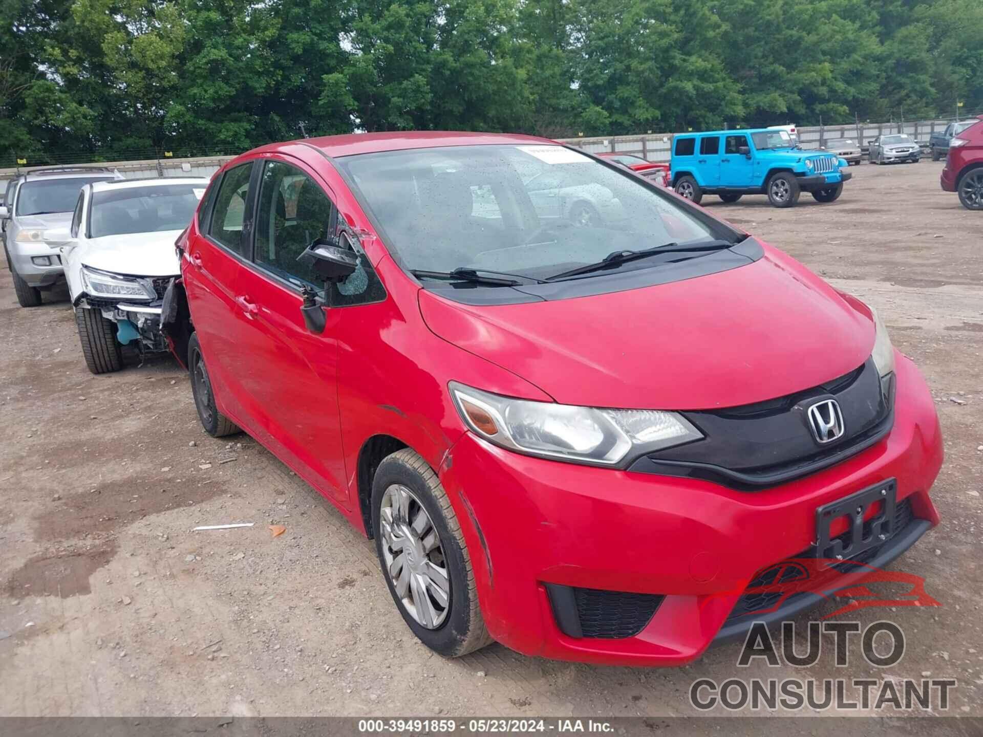 HONDA FIT 2016 - JHMGK5H59GX025260