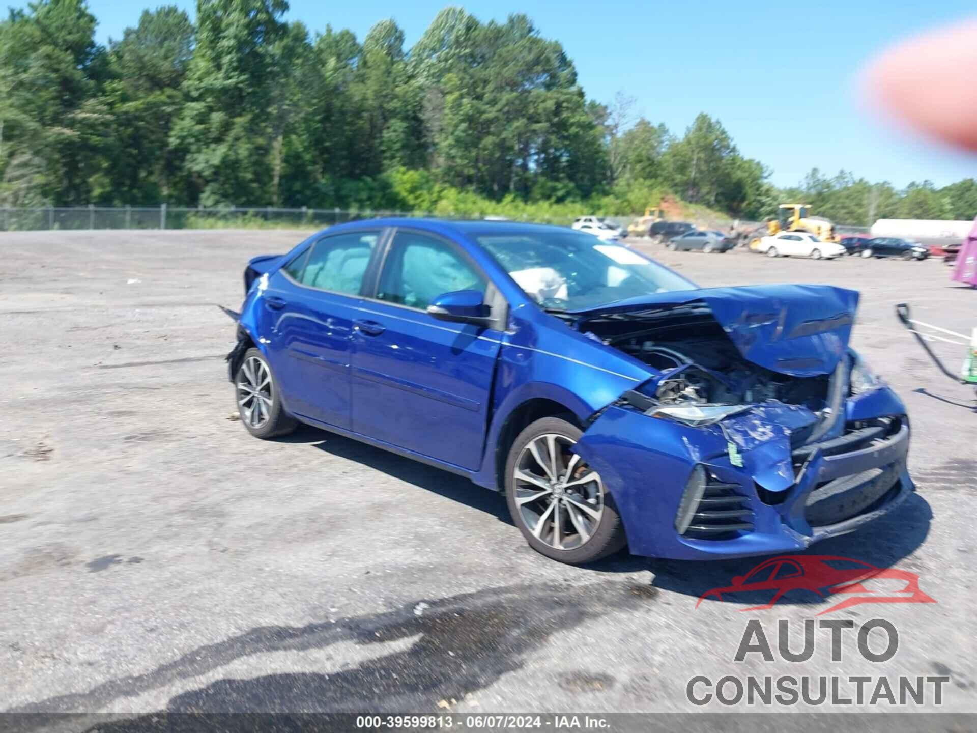 TOYOTA COROLLA 2018 - 5YFBURHE8JP741022