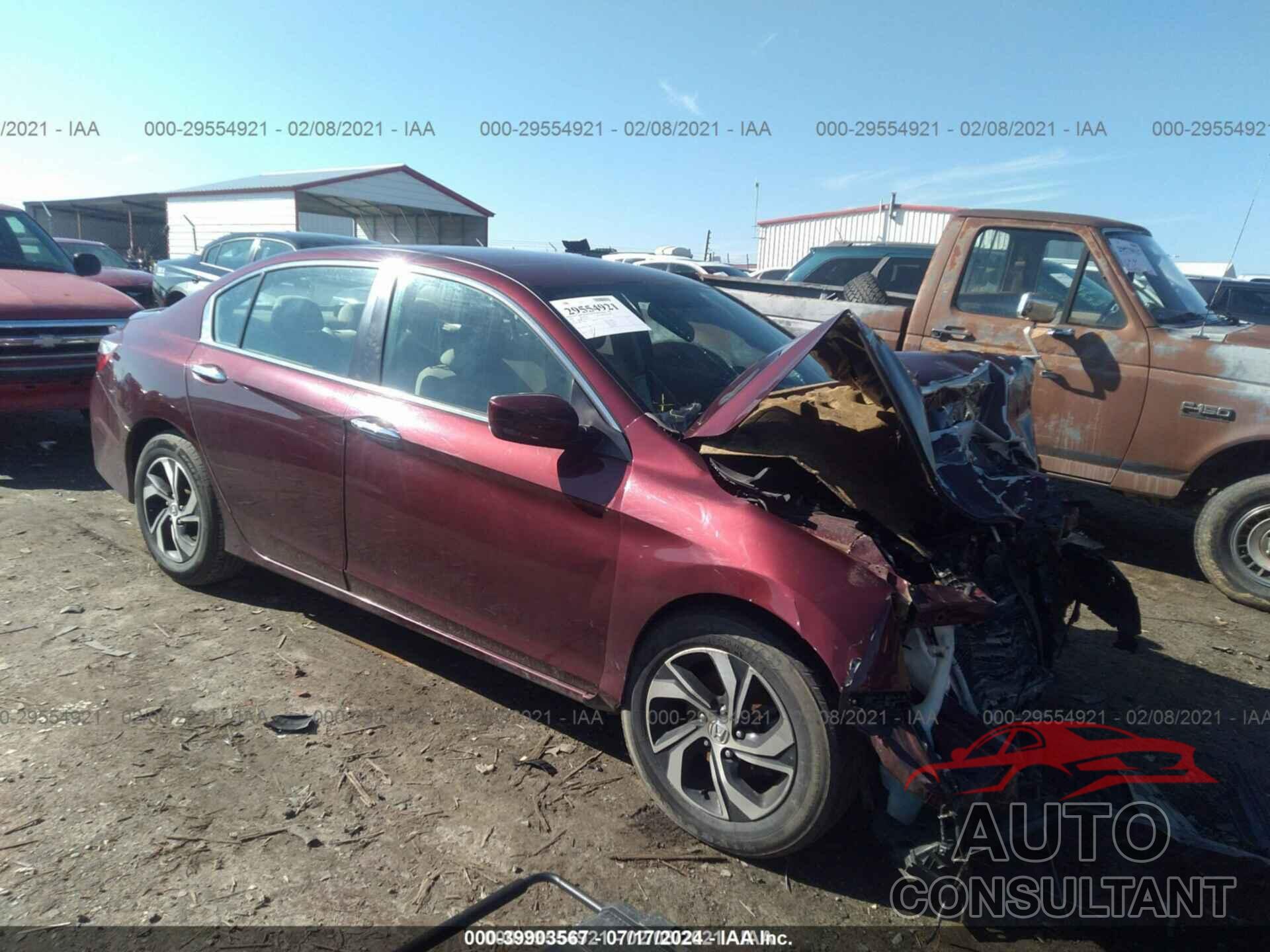 HONDA ACCORD 2017 - 1HGCR2F3XHA075733