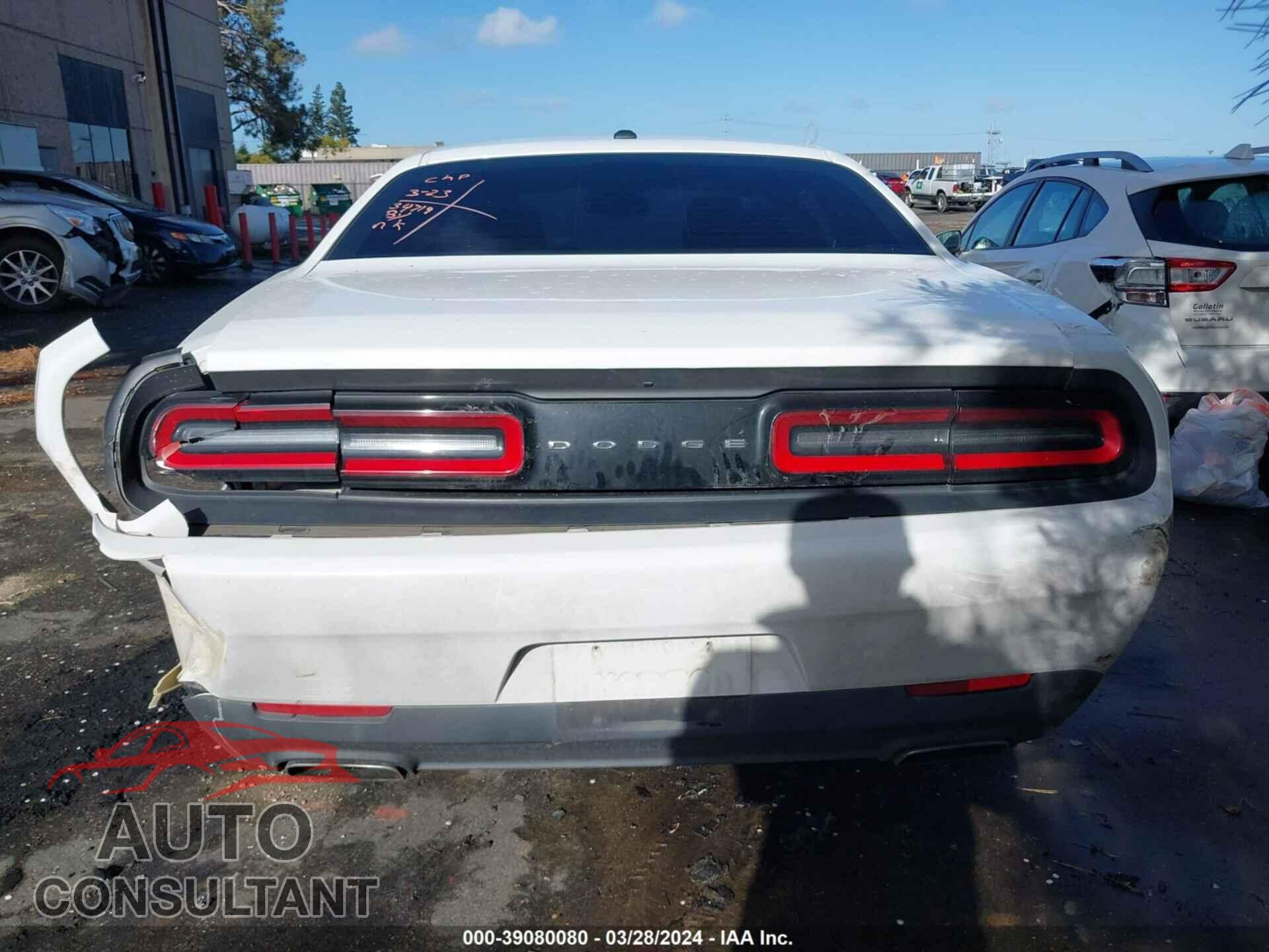 DODGE CHALLENGER 2016 - 2C3CDZAG3GH177105