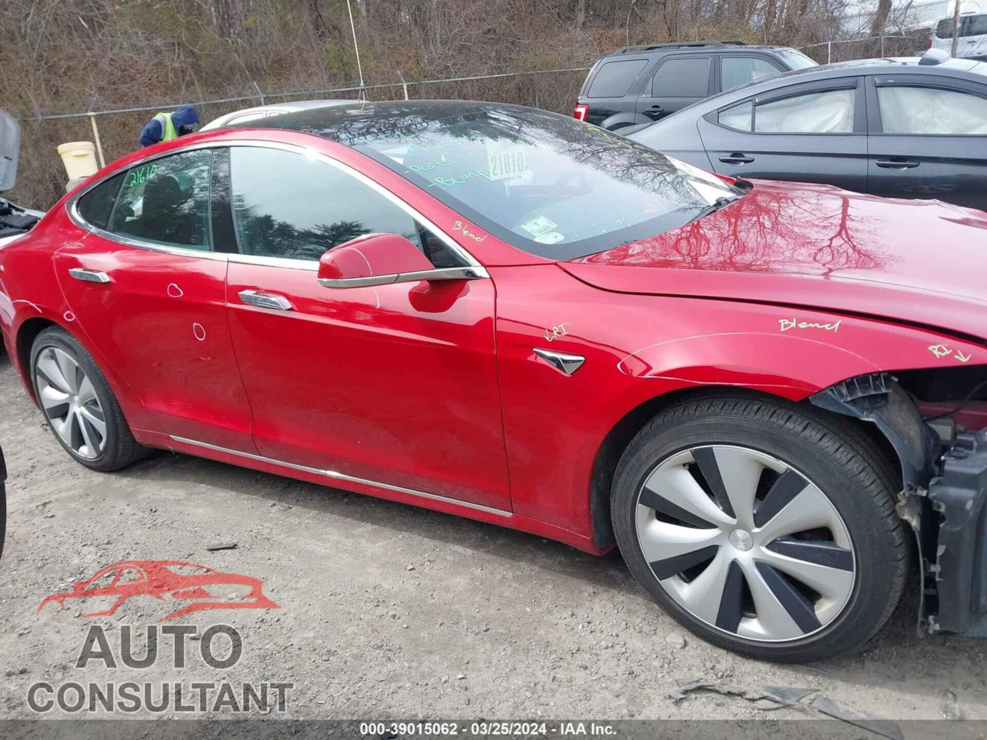 TESLA MODEL S 2020 - 5YJSA1E25LF412085