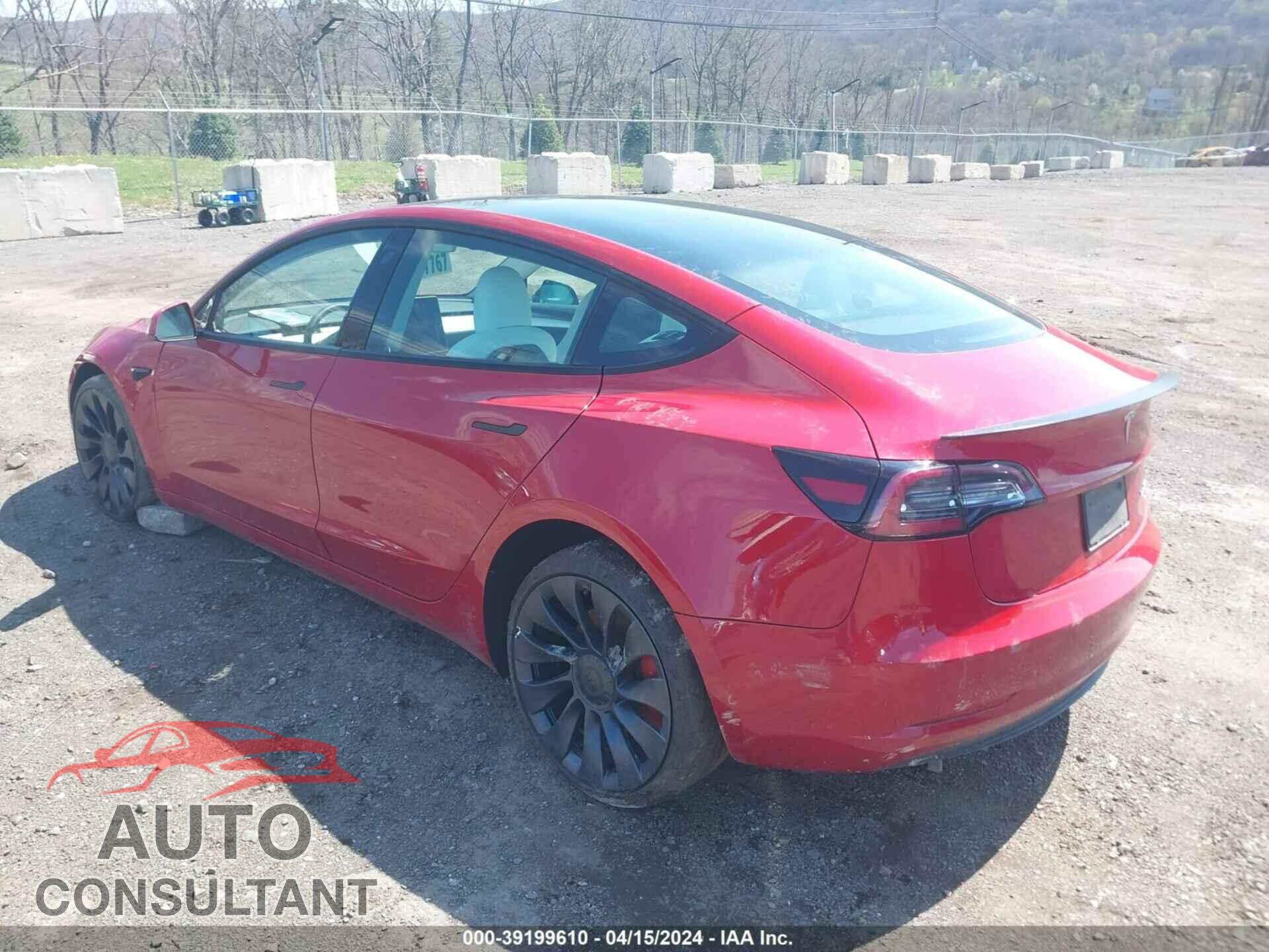 TESLA MODEL 3 2022 - 5YJ3E1EC2NF159053