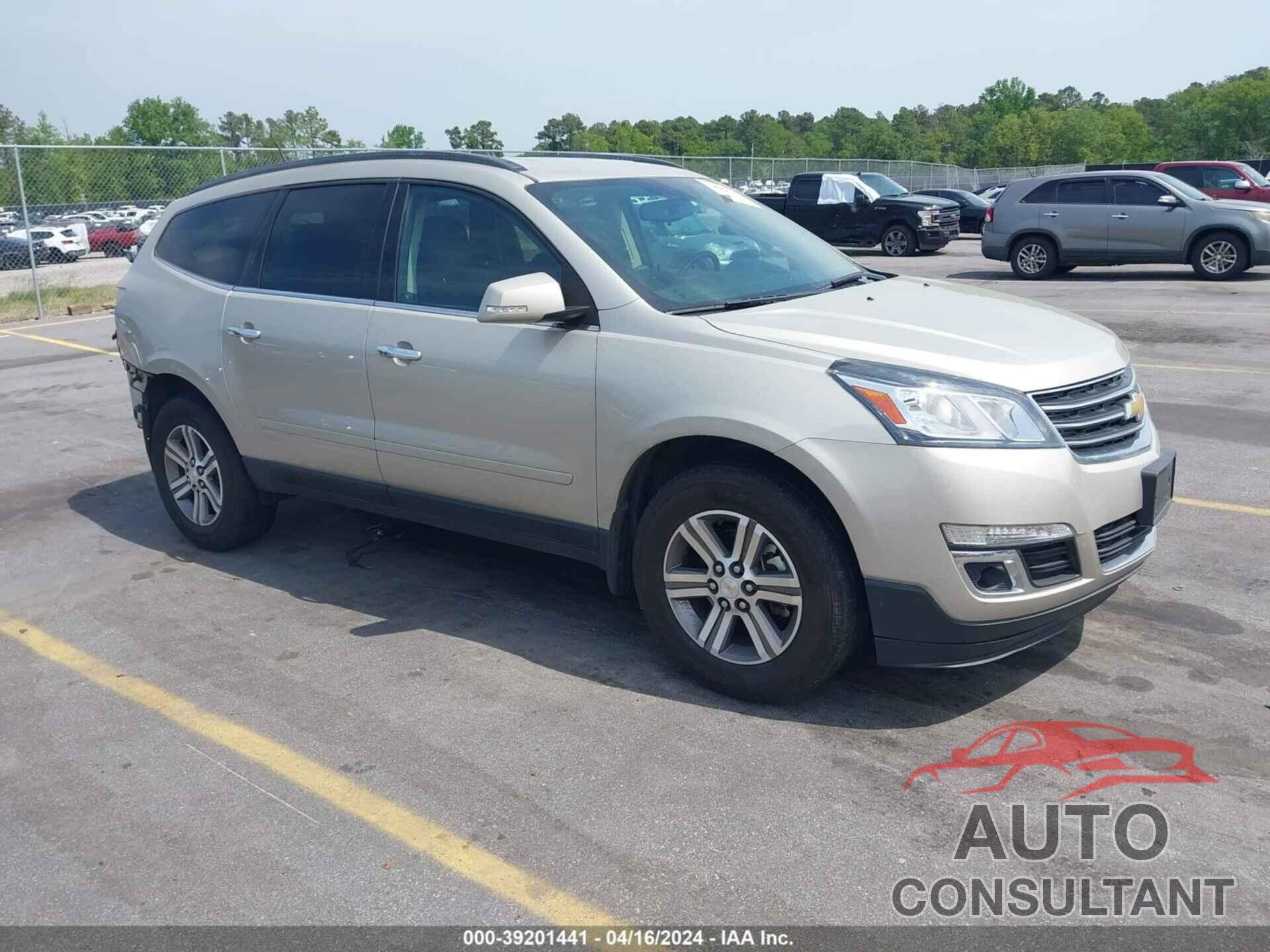 CHEVROLET TRAVERSE 2016 - 1GNKRGKD4GJ334261