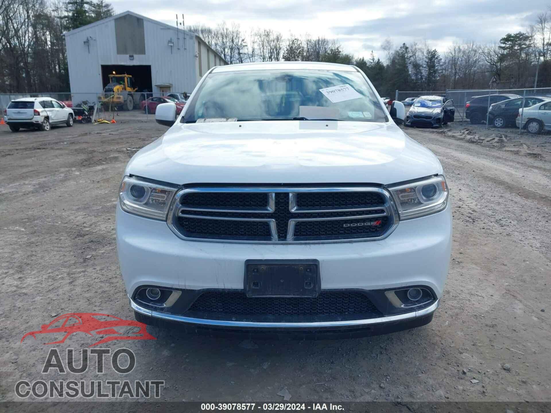 DODGE DURANGO 2020 - 1C4RDJAG4LC253743