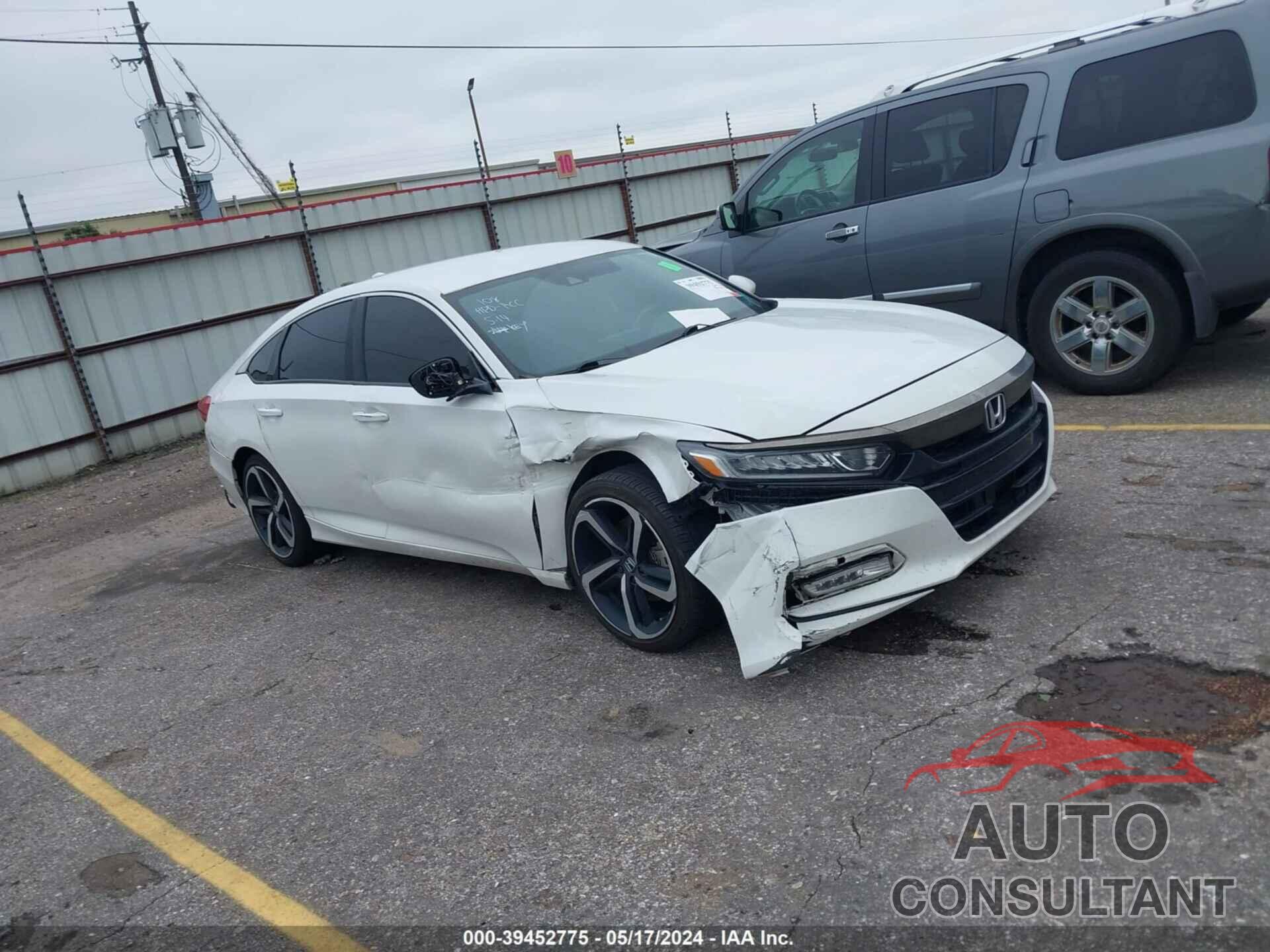 HONDA ACCORD 2018 - 1HGCV1F31JA063899