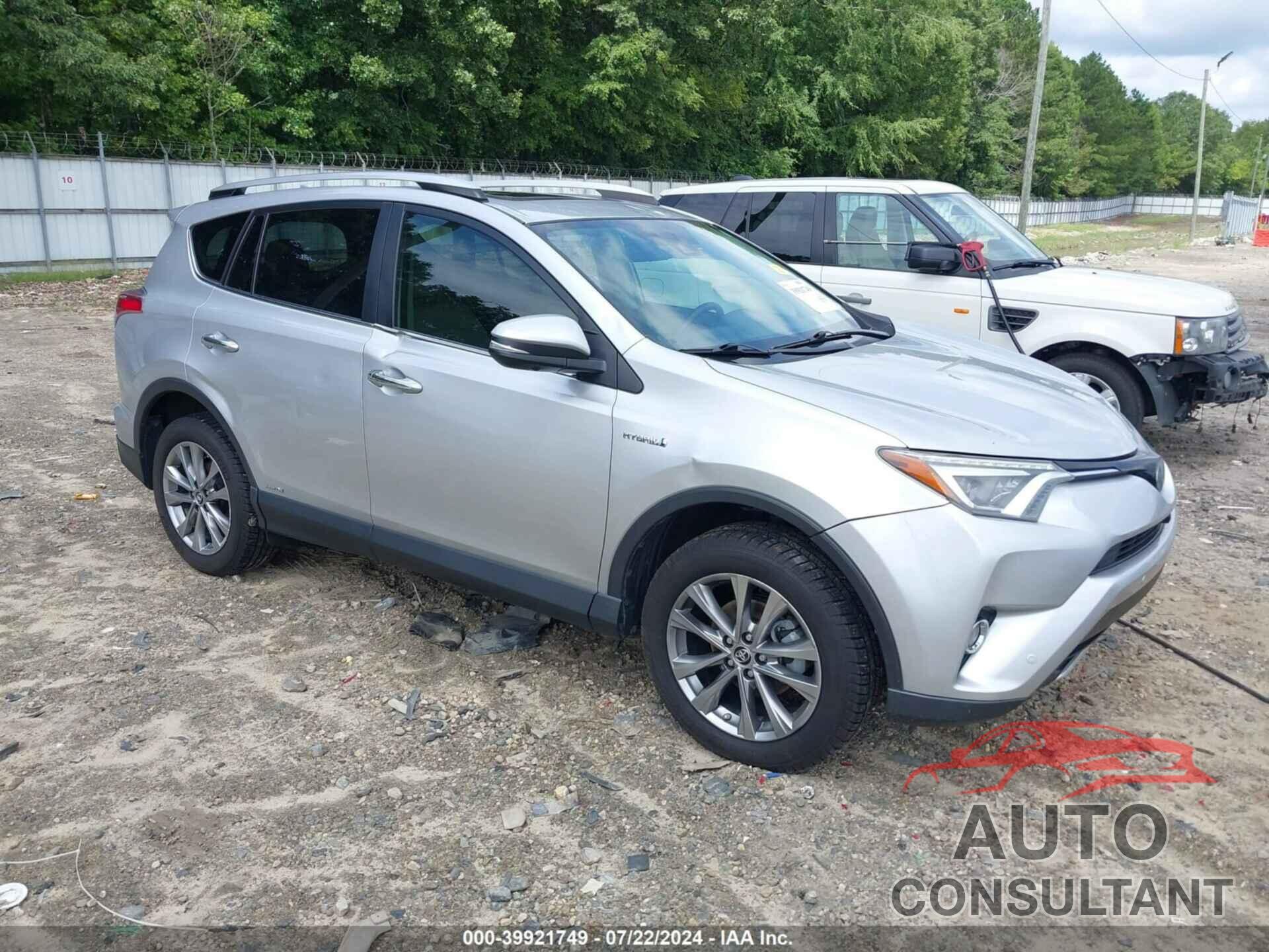 TOYOTA RAV4 HYBRID 2016 - JTMDJREV2GD052787