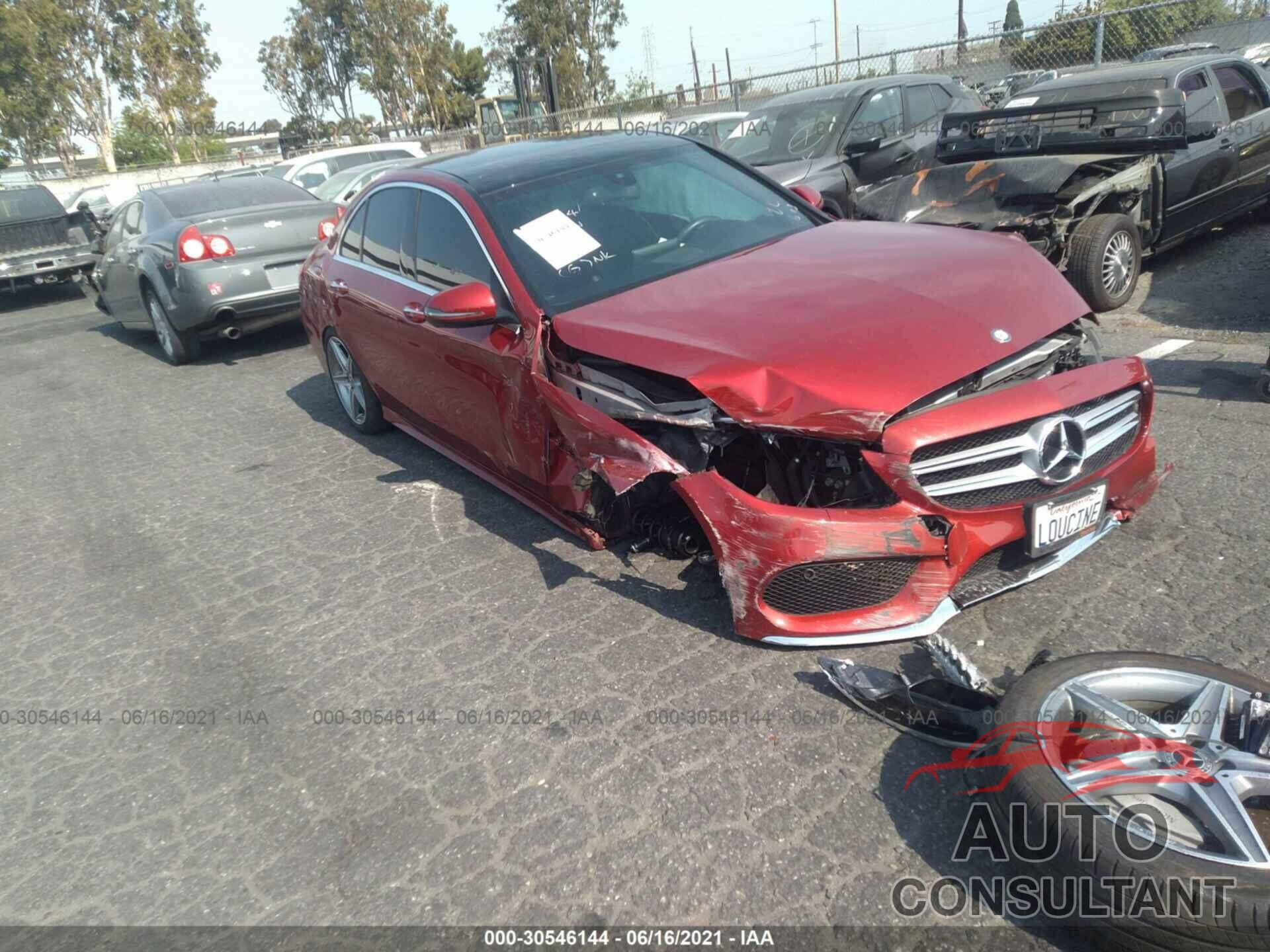 MERCEDES-BENZ C-CLASS 2017 - 55SWF4JB2HU230120