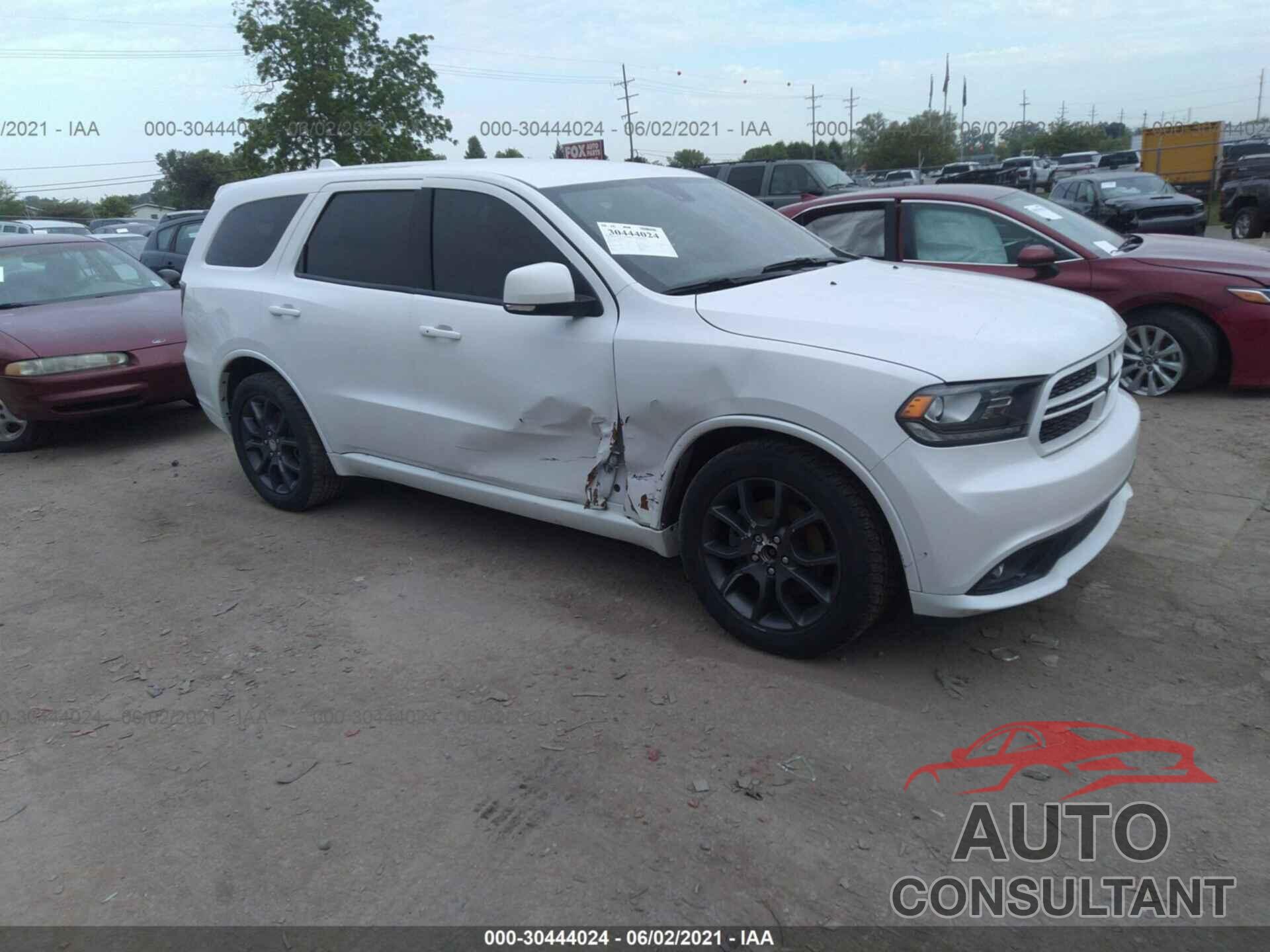 DODGE DURANGO 2017 - 1C4SDJCT0HC945436