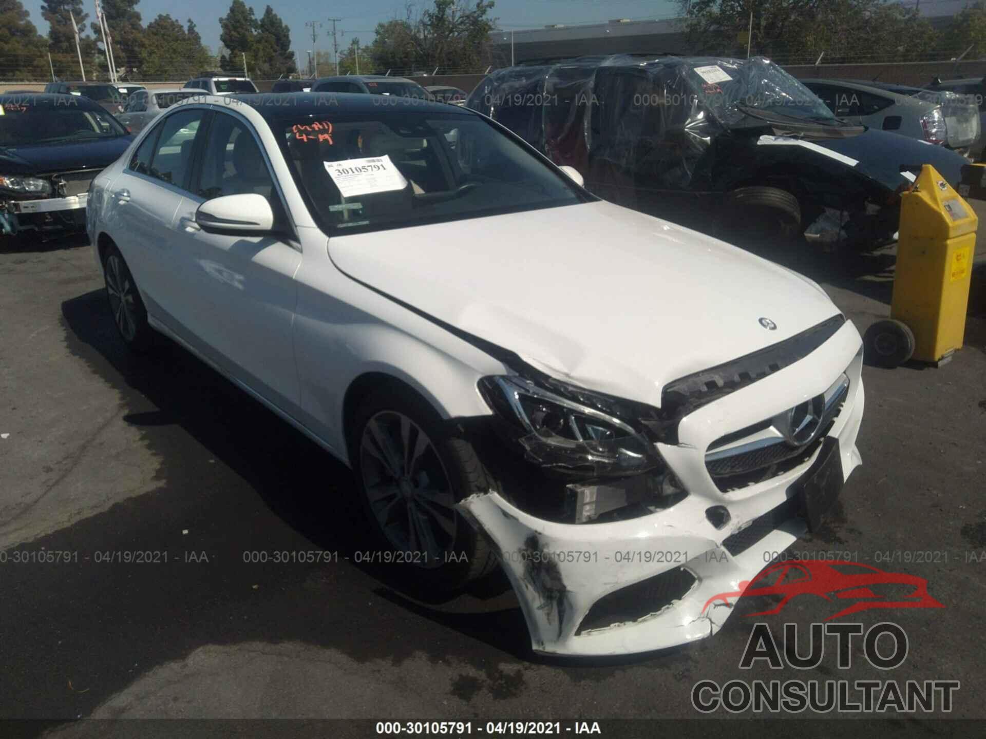 MERCEDES-BENZ C-CLASS 2016 - 55SWF4JB5GU156481