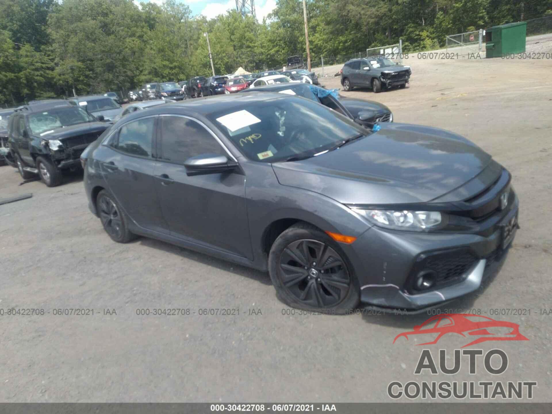 HONDA CIVIC HATCHBACK 2018 - SHHFK7H58JU237883