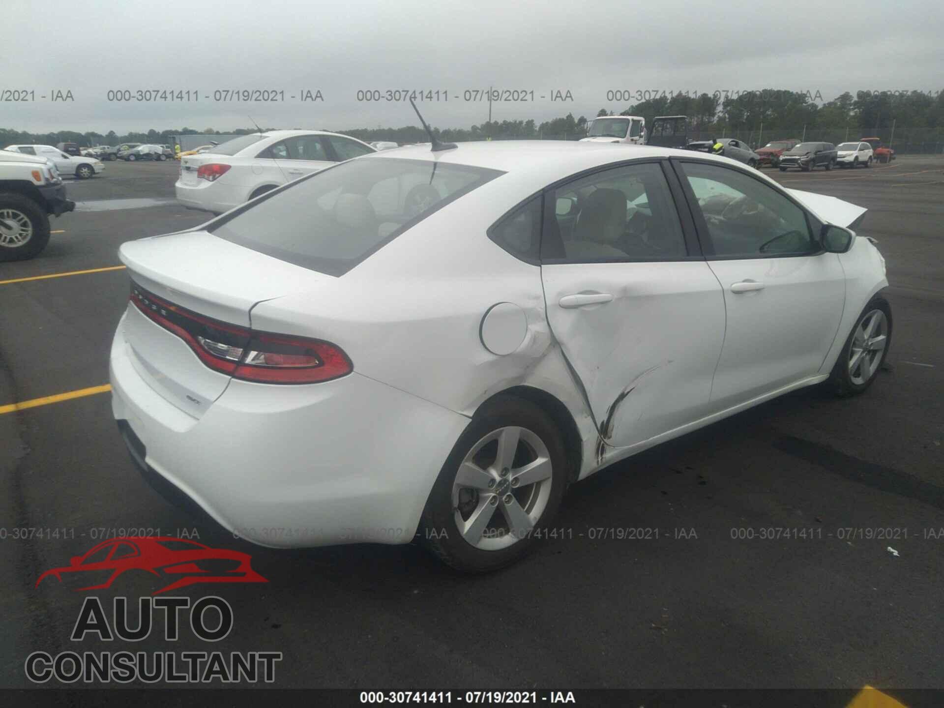 DODGE DART 2016 - 1C3CDFBB3GD605544