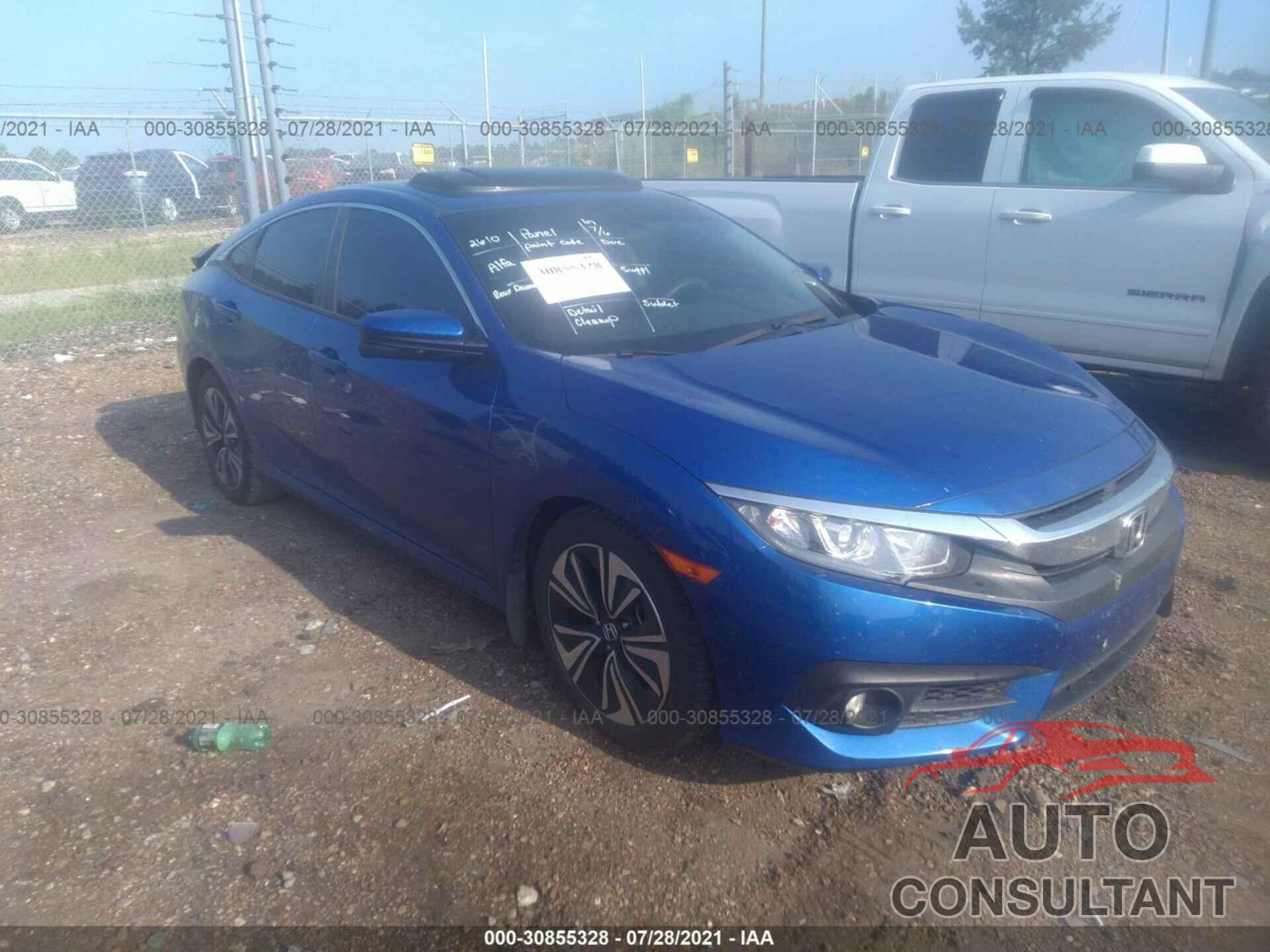 HONDA CIVIC SEDAN 2017 - 19XFC1F33HE012610