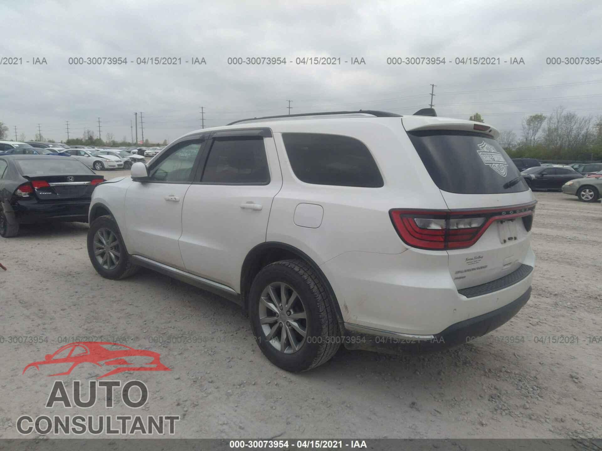 DODGE DURANGO 2017 - 1C4RDJAG8HC678924