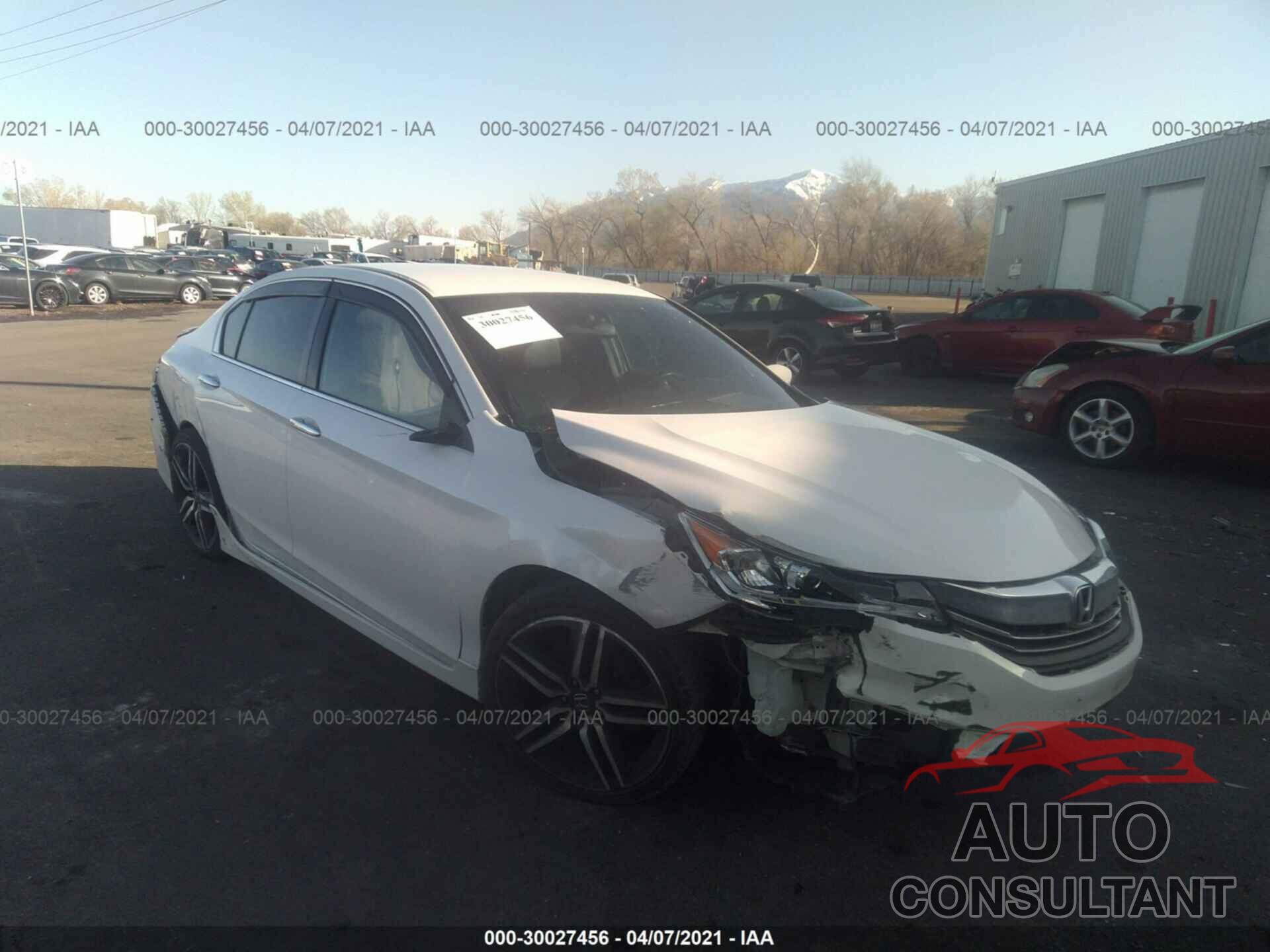 HONDA ACCORD SEDAN 2016 - 1HGCR2E58GA066059