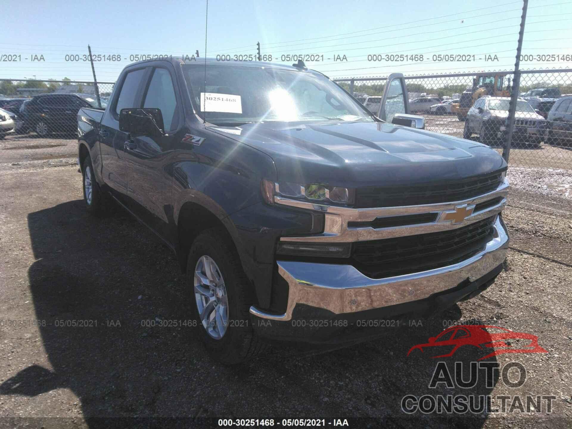 CHEVROLET SILVERADO 1500 2021 - 3GCUYDED4MG152488