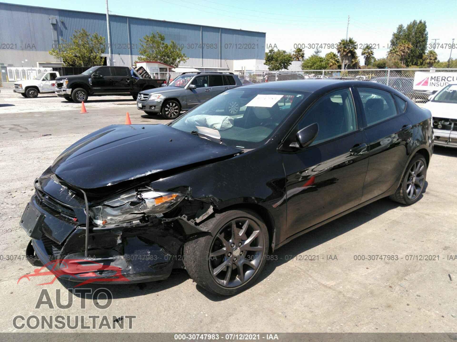 DODGE DART 2016 - 1C3CDFAA7GD533532
