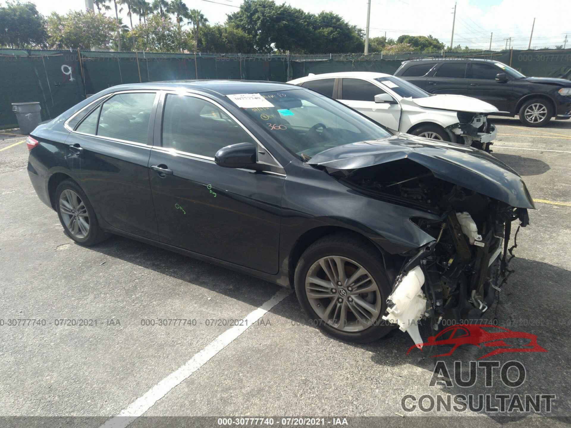 TOYOTA CAMRY 2017 - 4T1BF1FK5HU394262
