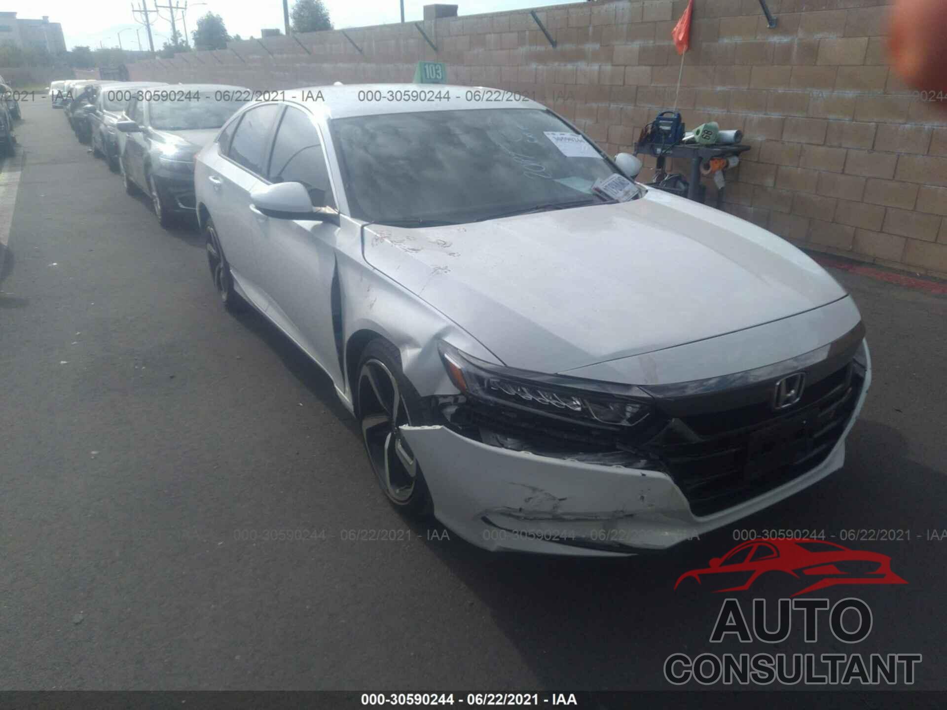 HONDA ACCORD SEDAN 2019 - 1HGCV1F31KA173627