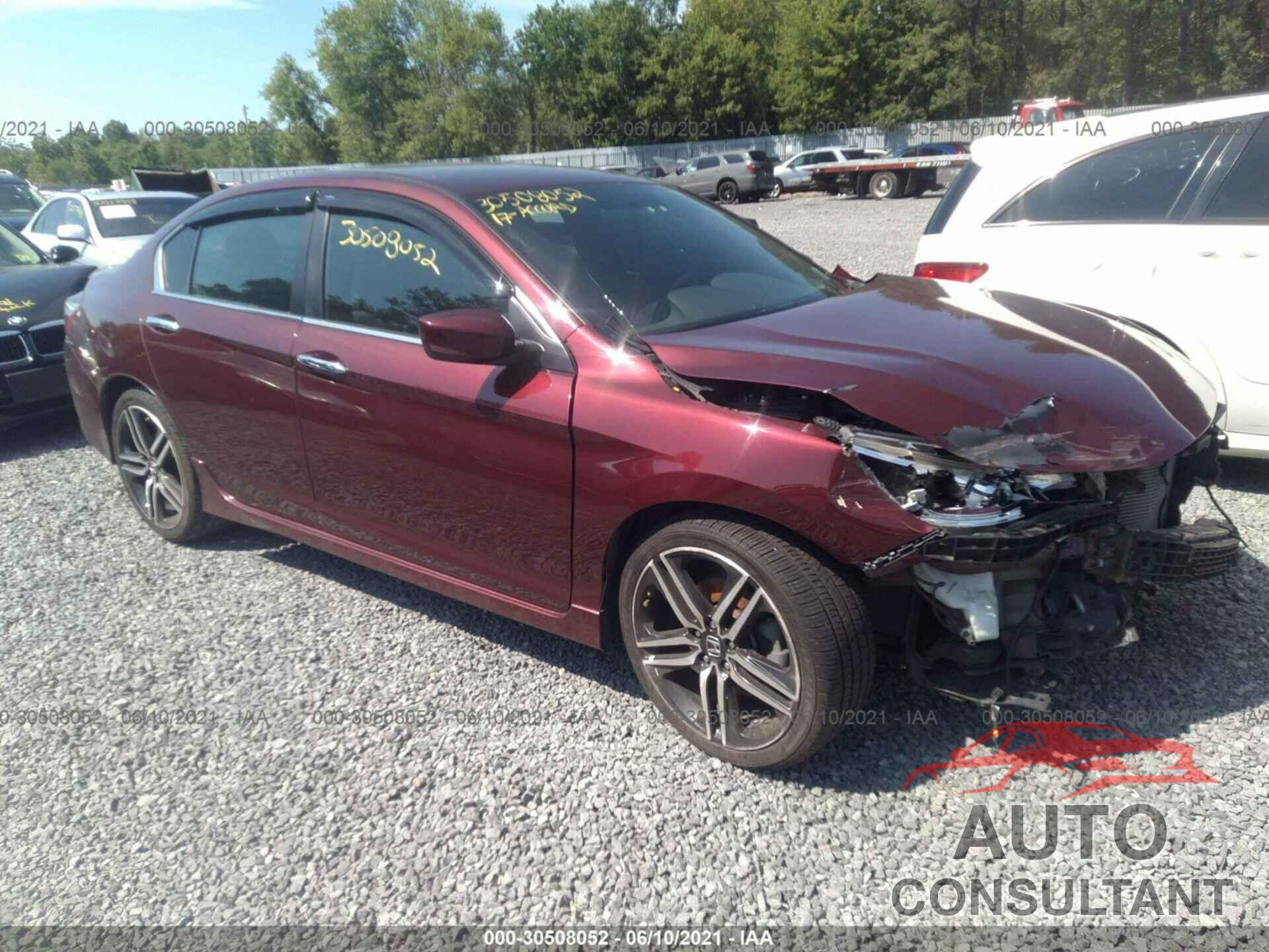 HONDA ACCORD SEDAN 2017 - 1HGCR2F56HA030905