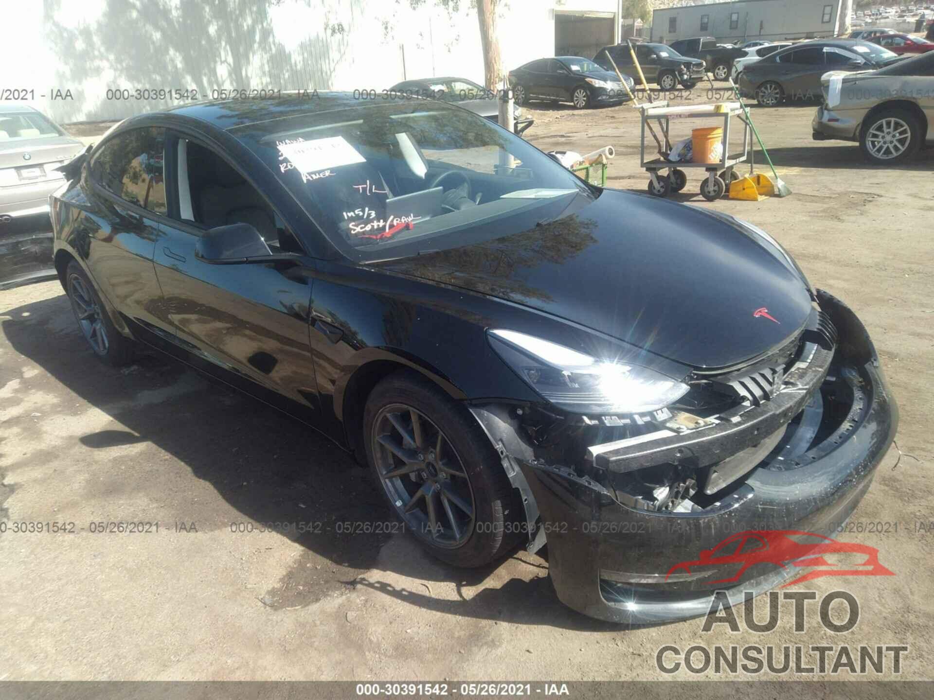 TESLA MODEL 3 2021 - 5YJ3E1EA4MF875532