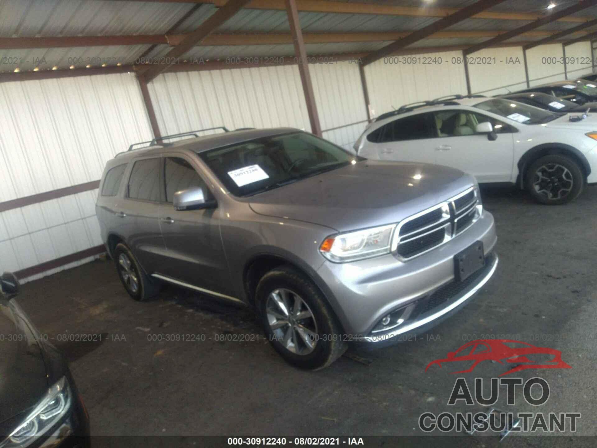 DODGE DURANGO 2016 - 1C4RDJDGXGC424738