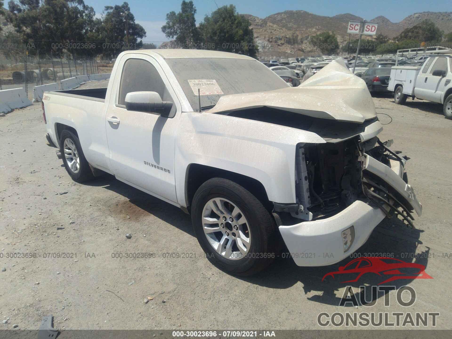 CHEVROLET SILVERADO 1500 2017 - 1GCNCNEC0HZ112480