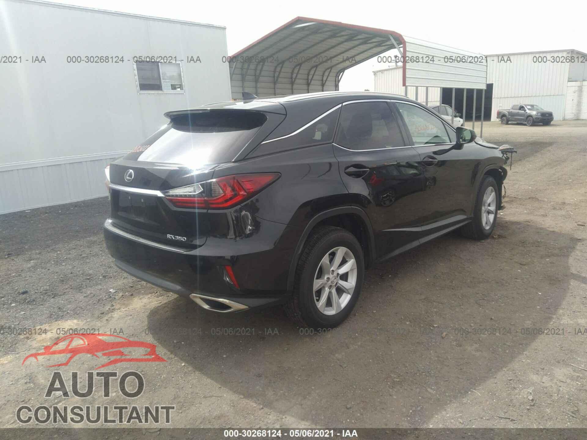 LEXUS RX 2017 - 2T2BZMCA1HC059226