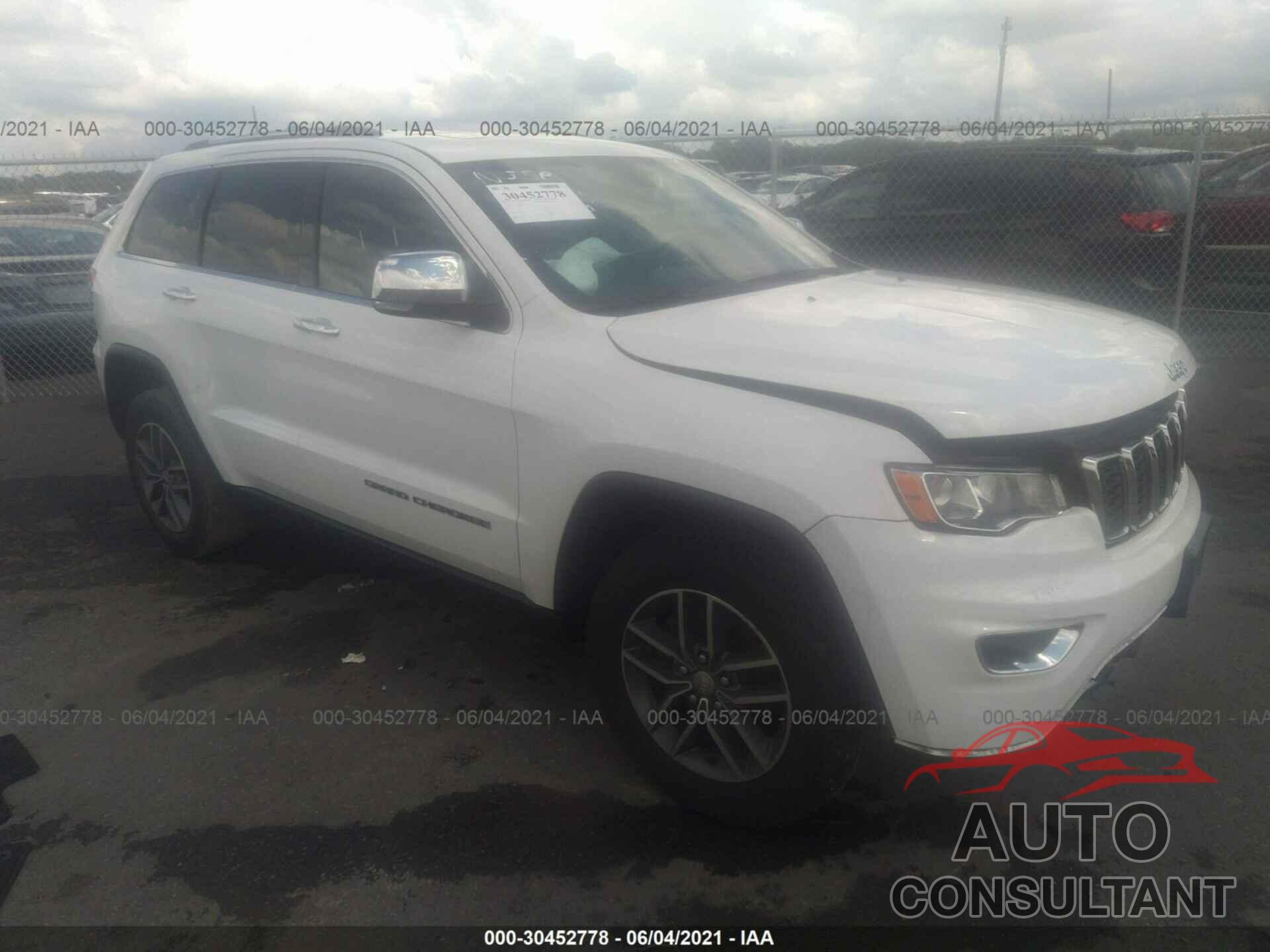 JEEP GRAND CHEROKEE 2017 - 1C4RJFBG6HC822409
