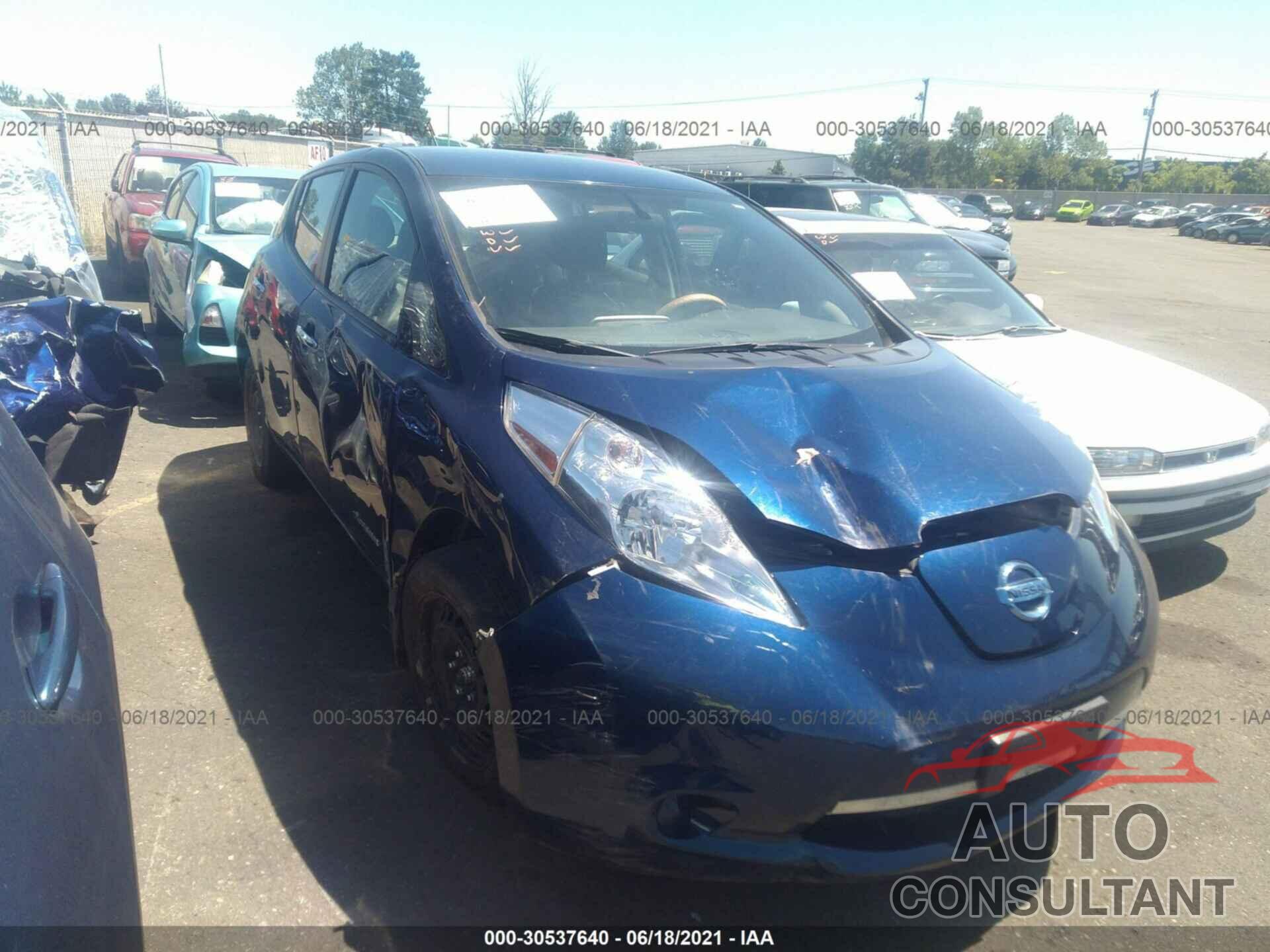 NISSAN LEAF 2017 - 1N4BZ0CP0HC300533