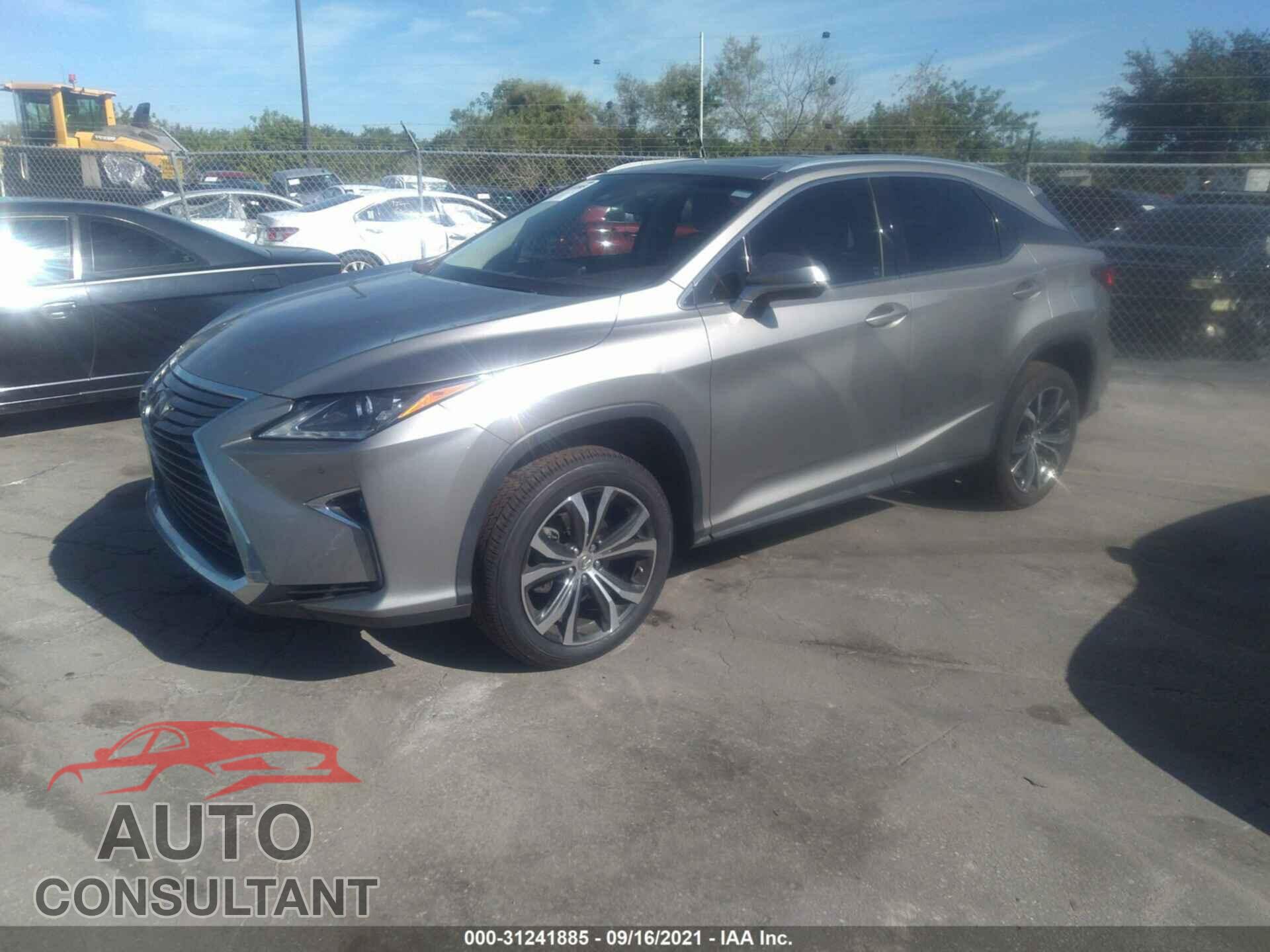LEXUS RX 2017 - 2T2ZZMCA4HC057288