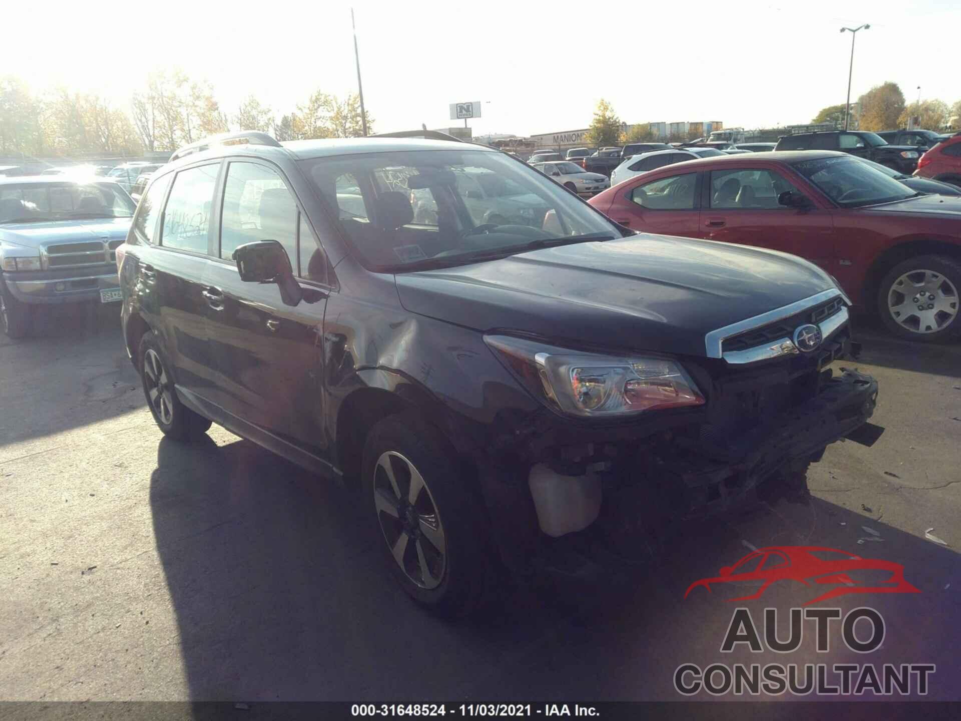 SUBARU FORESTER 2017 - JF2SJABC1HH501903