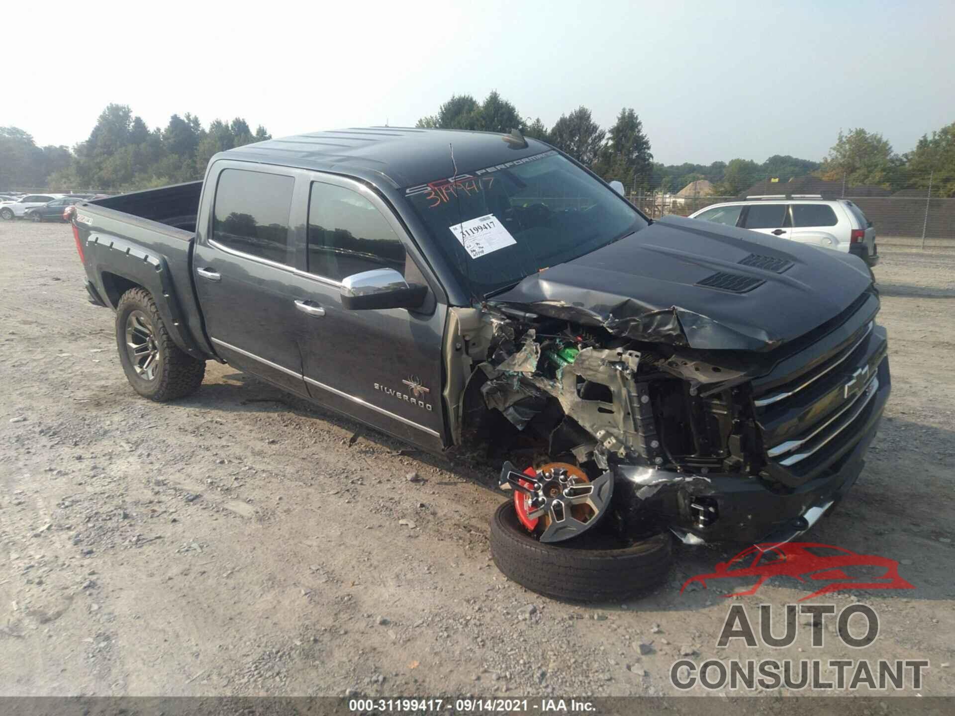 CHEVROLET SILVERADO 1500 2017 - 3GCUKSEC8HG307109