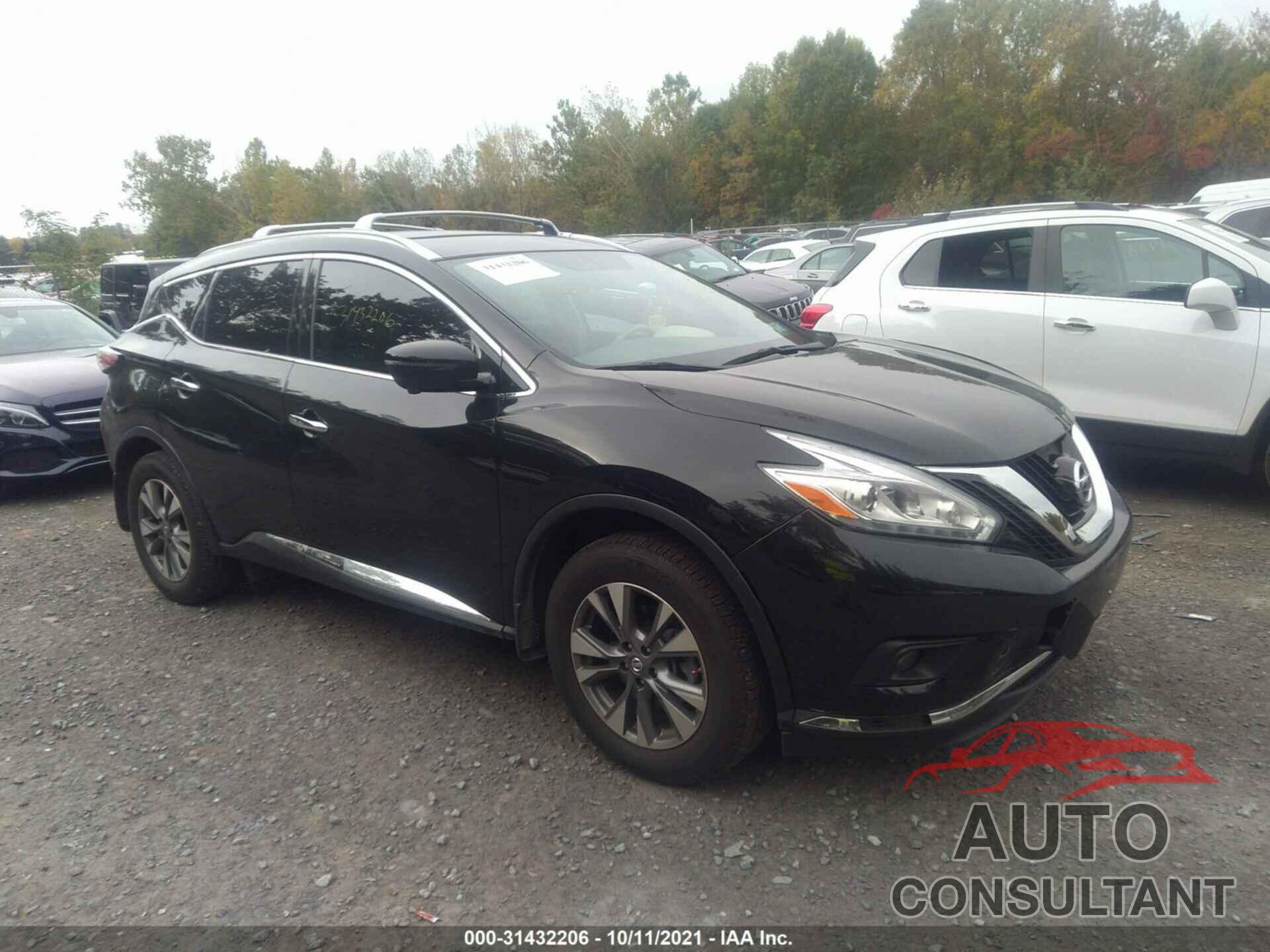 NISSAN MURANO 2017 - 5N1AZ2MH9HN168624