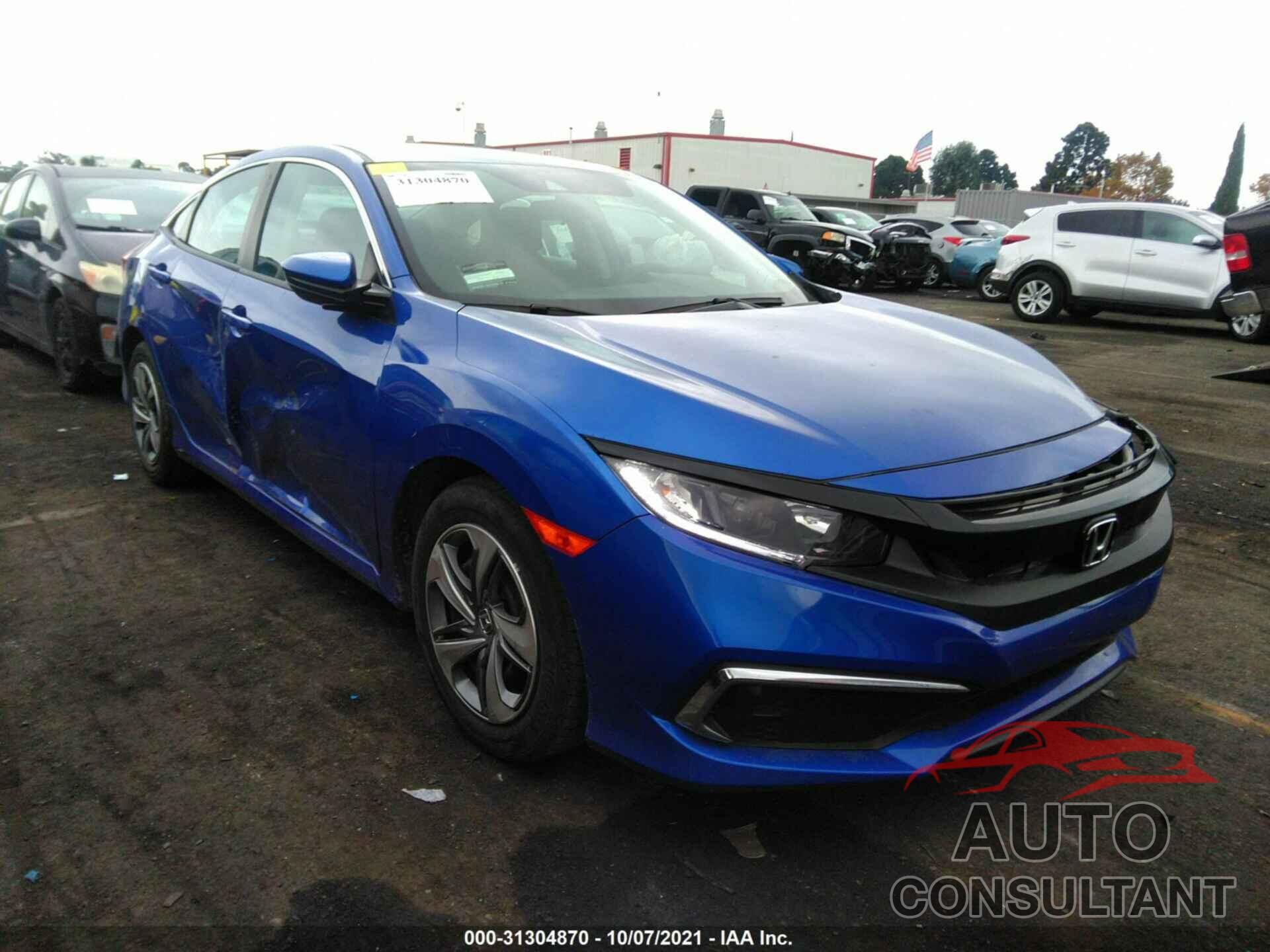 HONDA CIVIC SEDAN 2019 - 2HGFC2F68KH554122