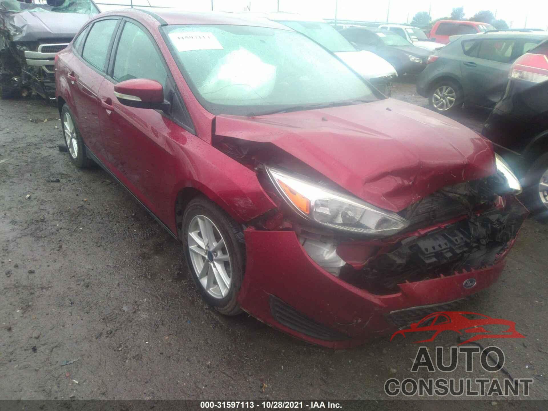 FORD FOCUS 2017 - 1FADP3F22HL274954