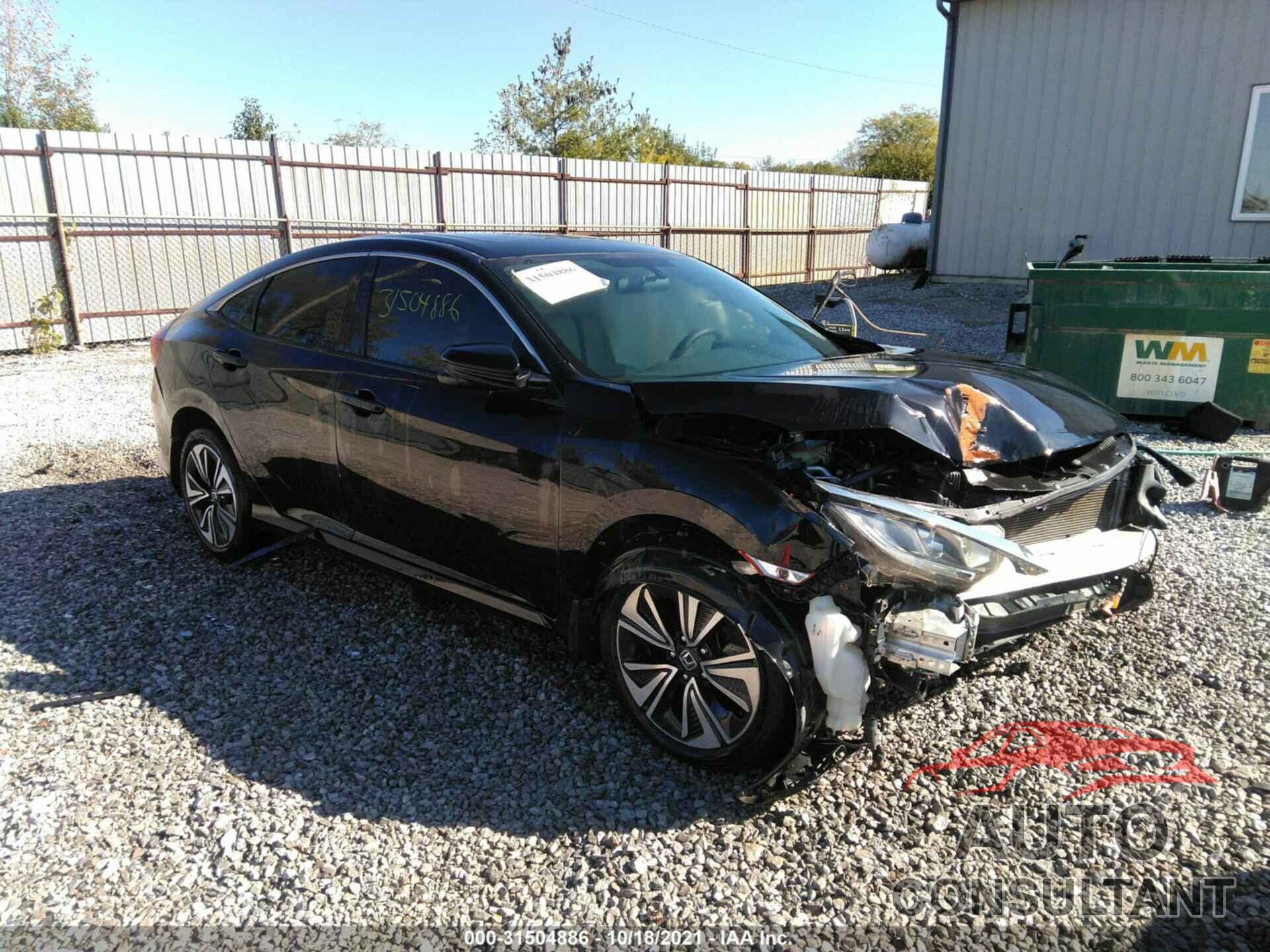 HONDA CIVIC SEDAN 2016 - 19XFC1F39GE031452