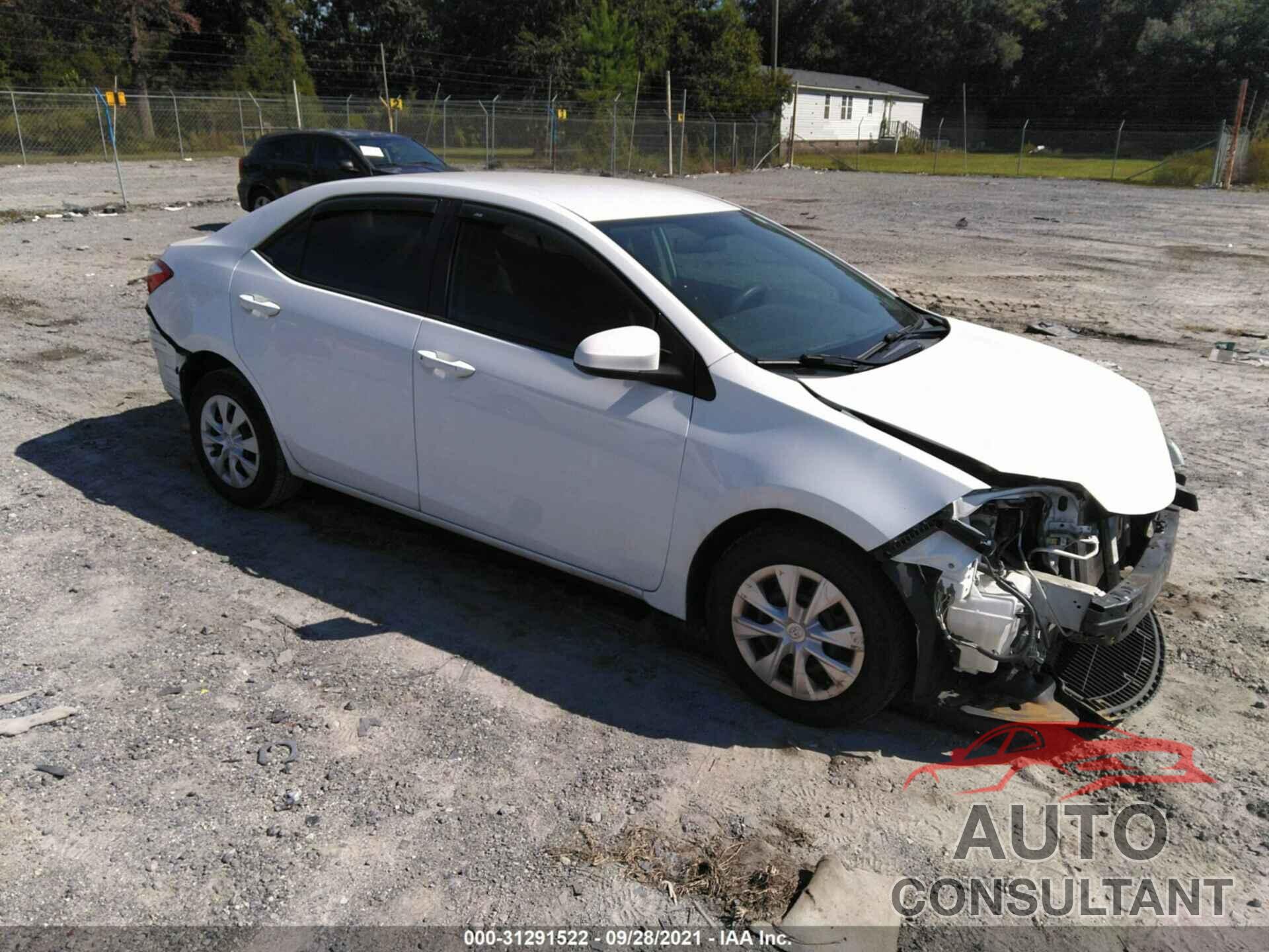 TOYOTA COROLLA 2015 - 2T1BURHE6JC052922