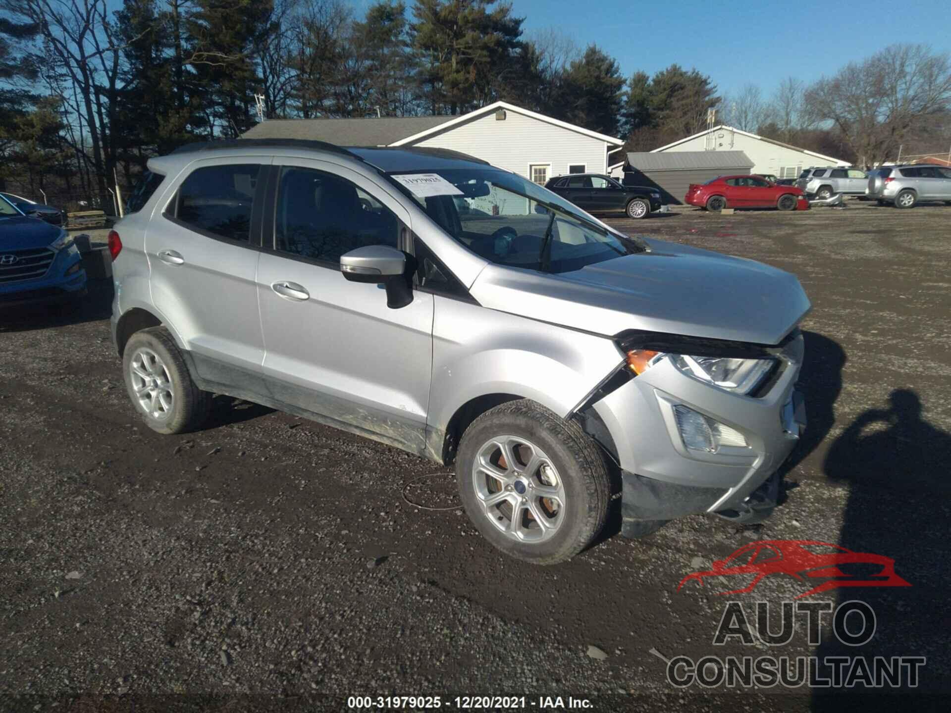 FORD ECOSPORT 2020 - MAJ6S3GL6LC392819