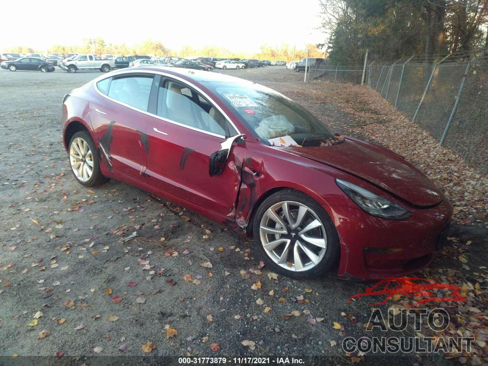 TESLA MODEL 3 2018 - 5YJ3E1EA7JF156044