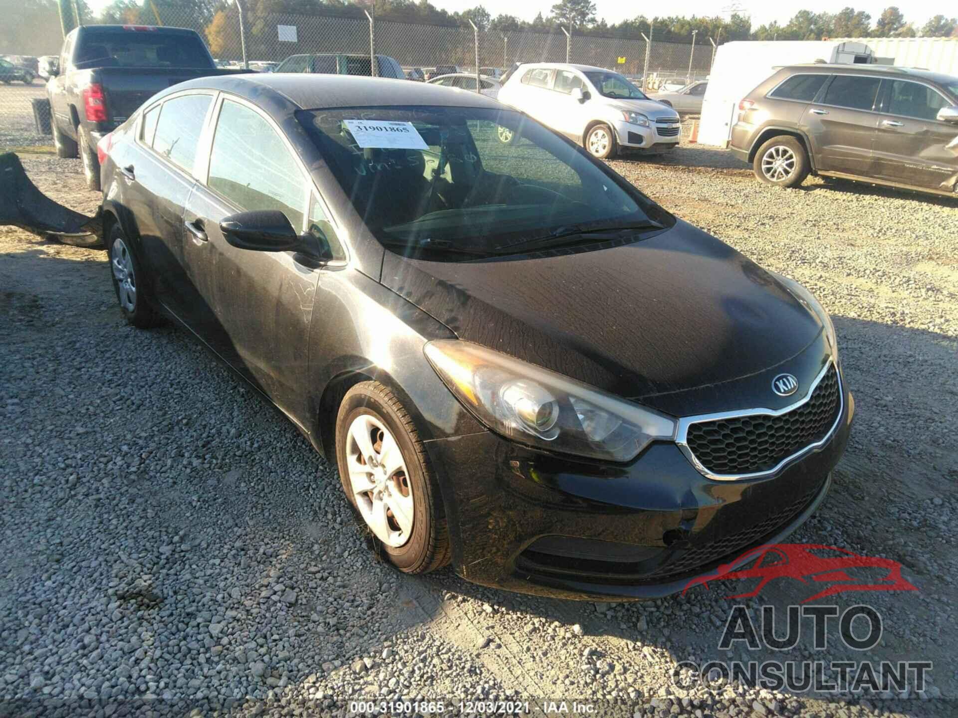 KIA FORTE 2016 - KNAFK4A66G5565605