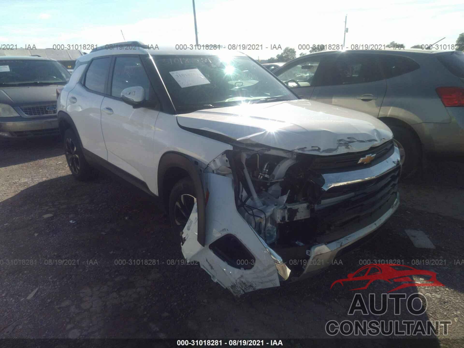 CHEVROLET TRAILBLAZER 2021 - KL79MPSL3MB034386