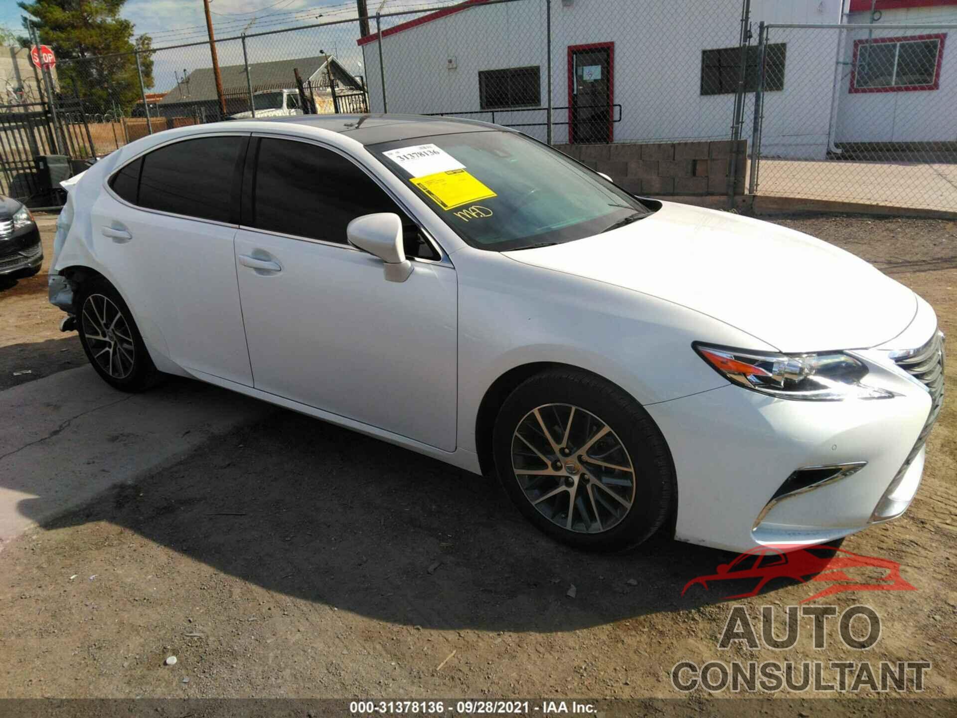 LEXUS ES 2017 - 58ABK1GG9HU076661