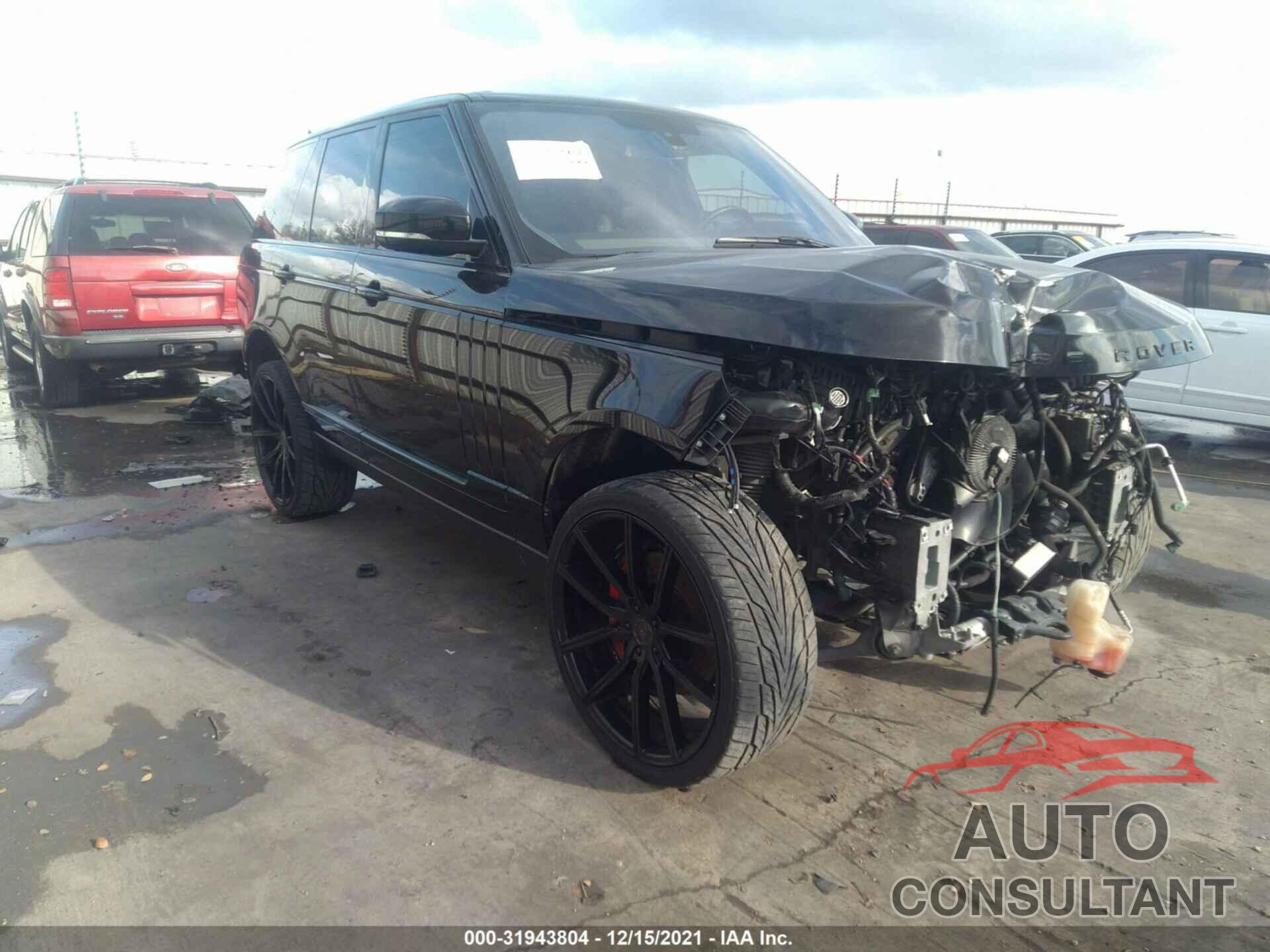 LAND ROVER RANGE ROVER 2016 - SALGS2VF1GA283992