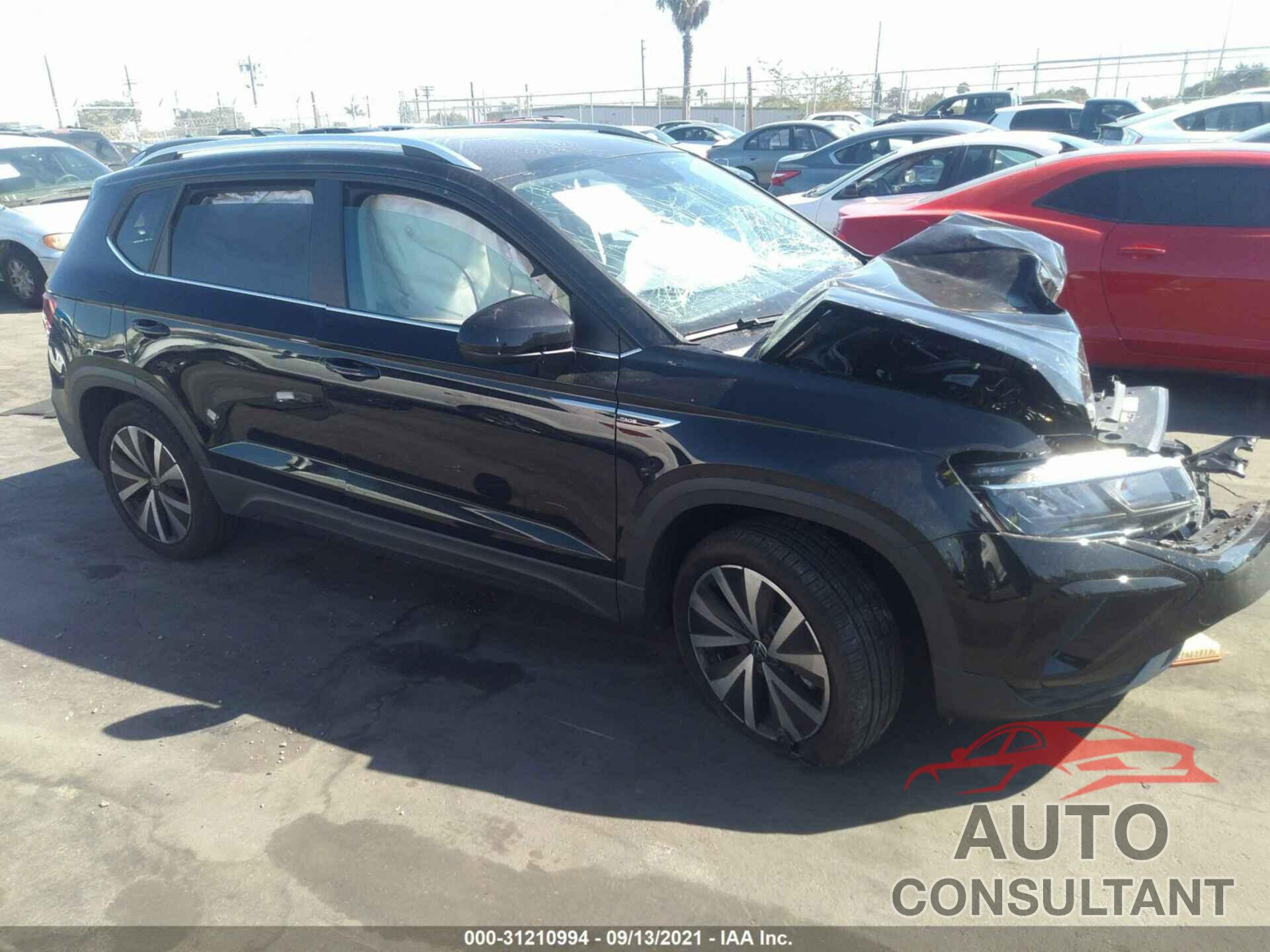 VOLKSWAGEN TAOS 2022 - 3VVRX7B23NM008920