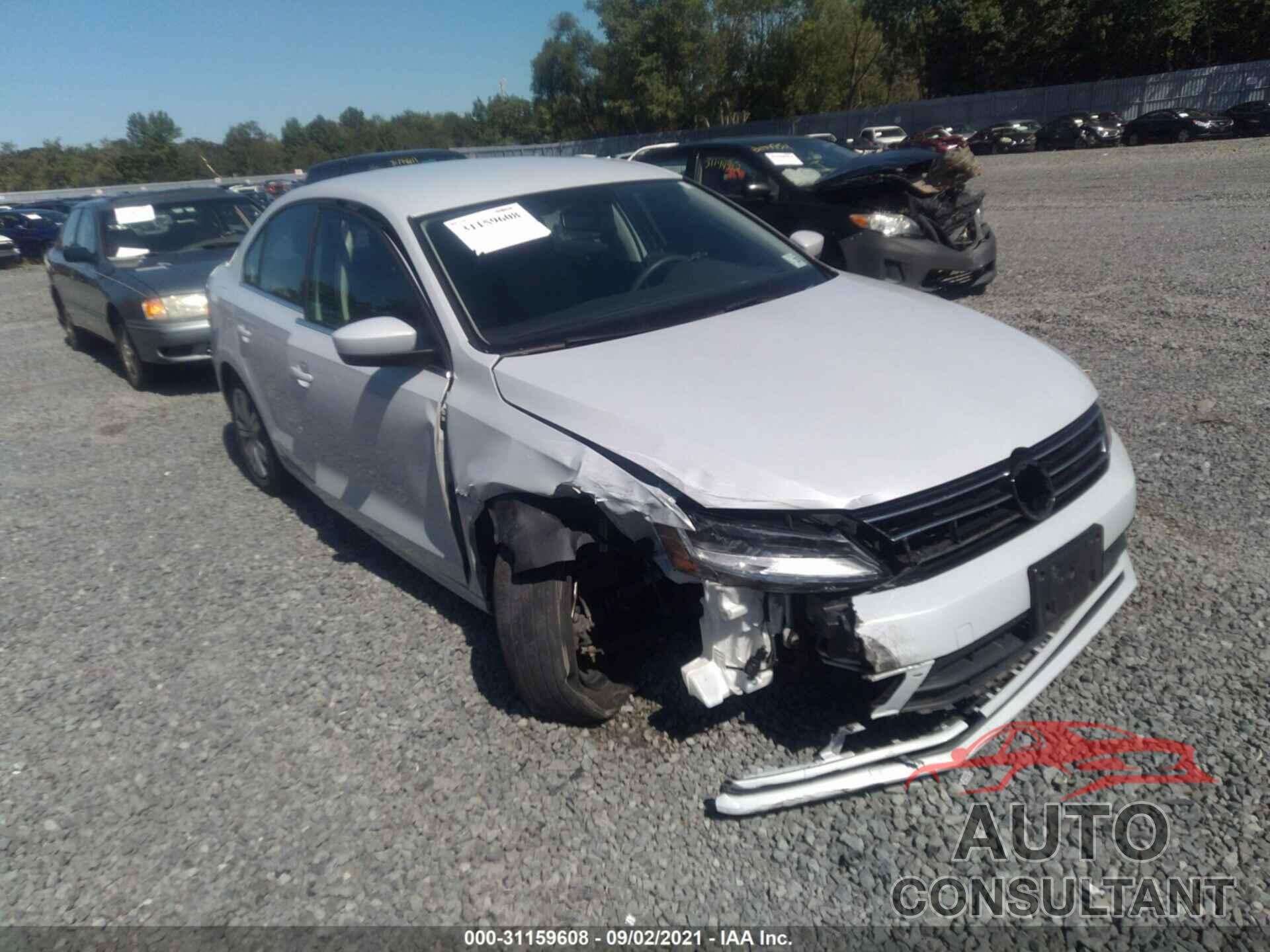 VOLKSWAGEN JETTA 2017 - 3VW2B7AJ4HM293636