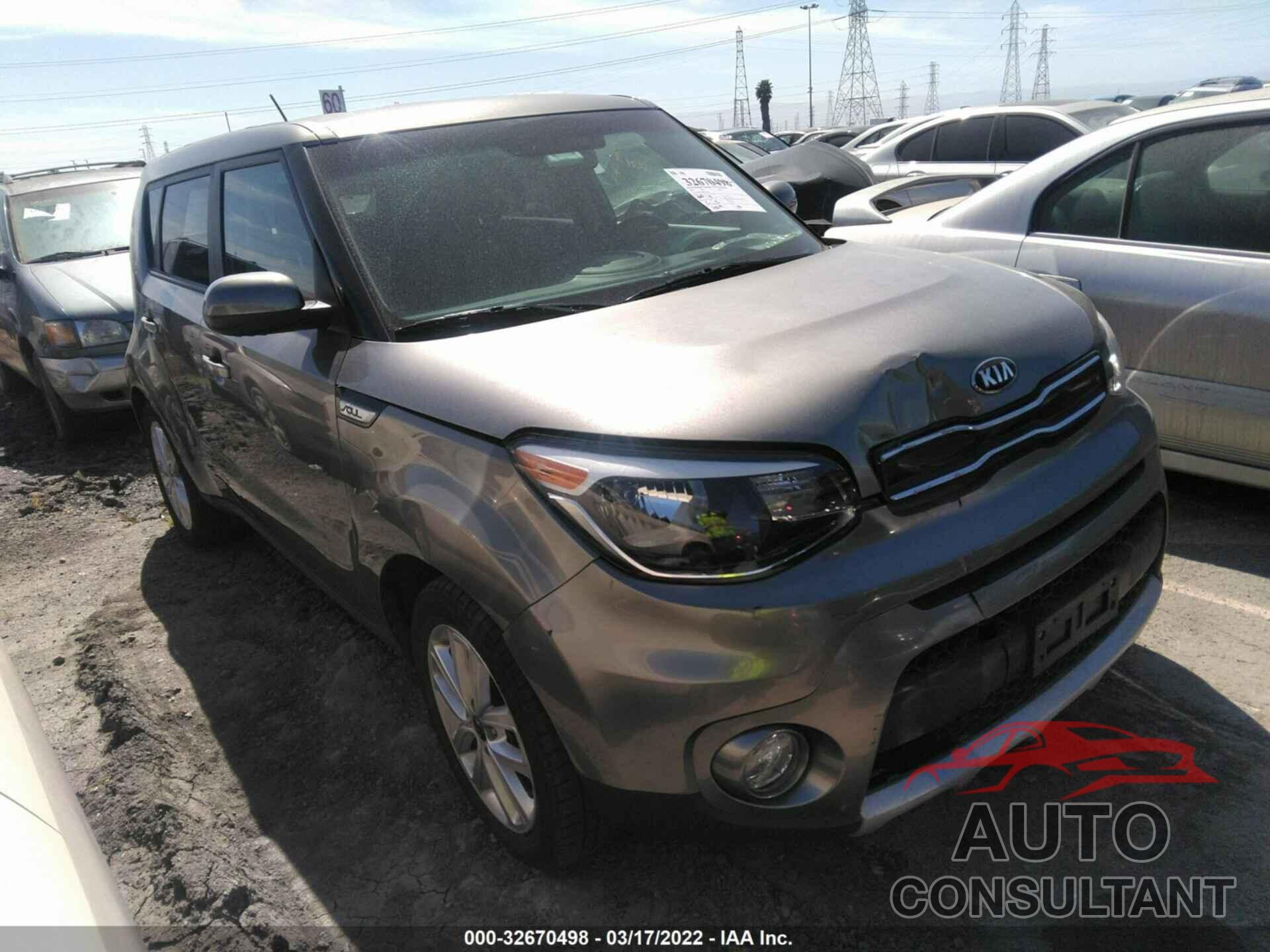 KIA SOUL 2019 - KNDJP3A54K7010908