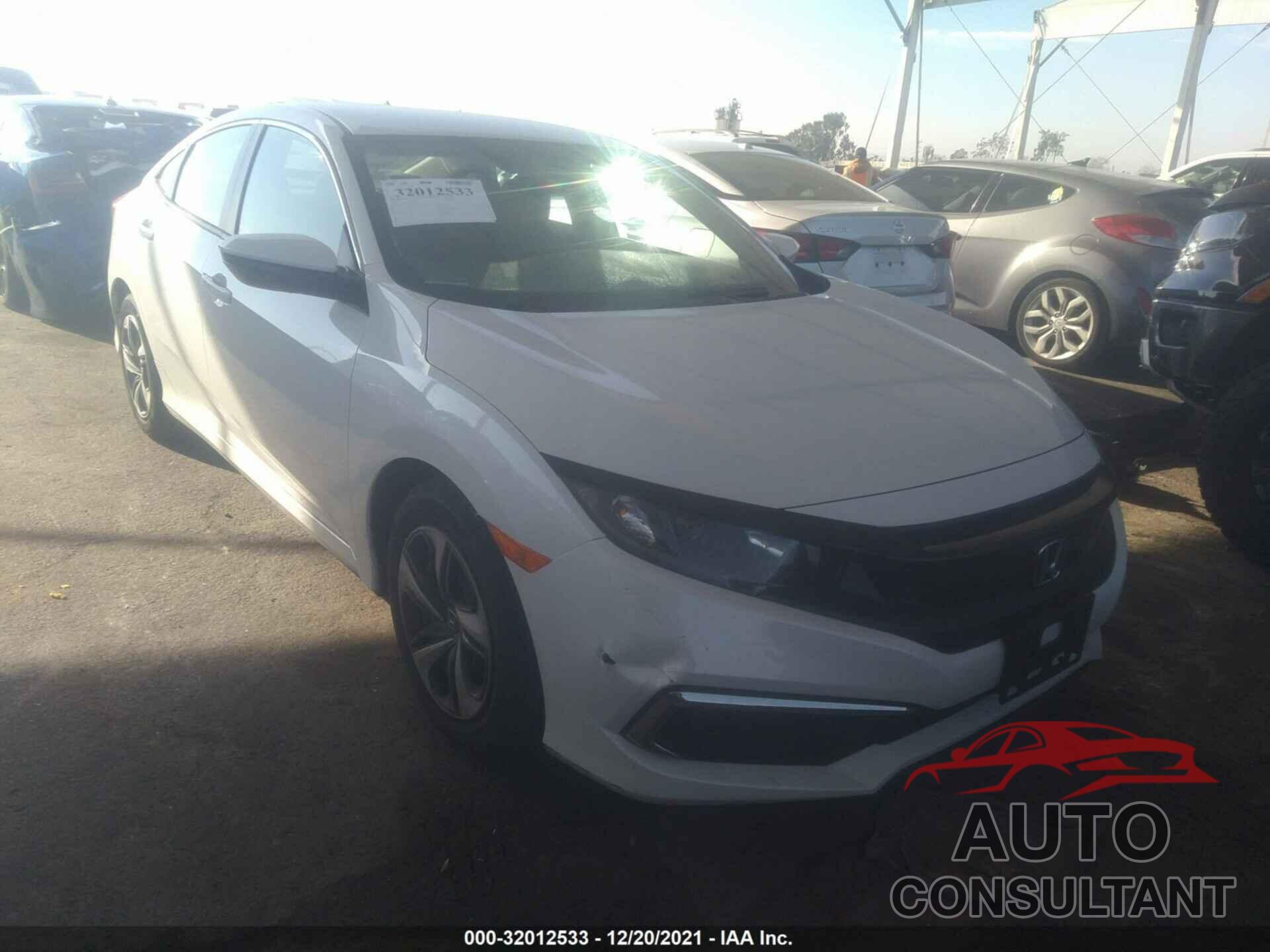 HONDA CIVIC SEDAN 2020 - 19XFC2F65LE206726